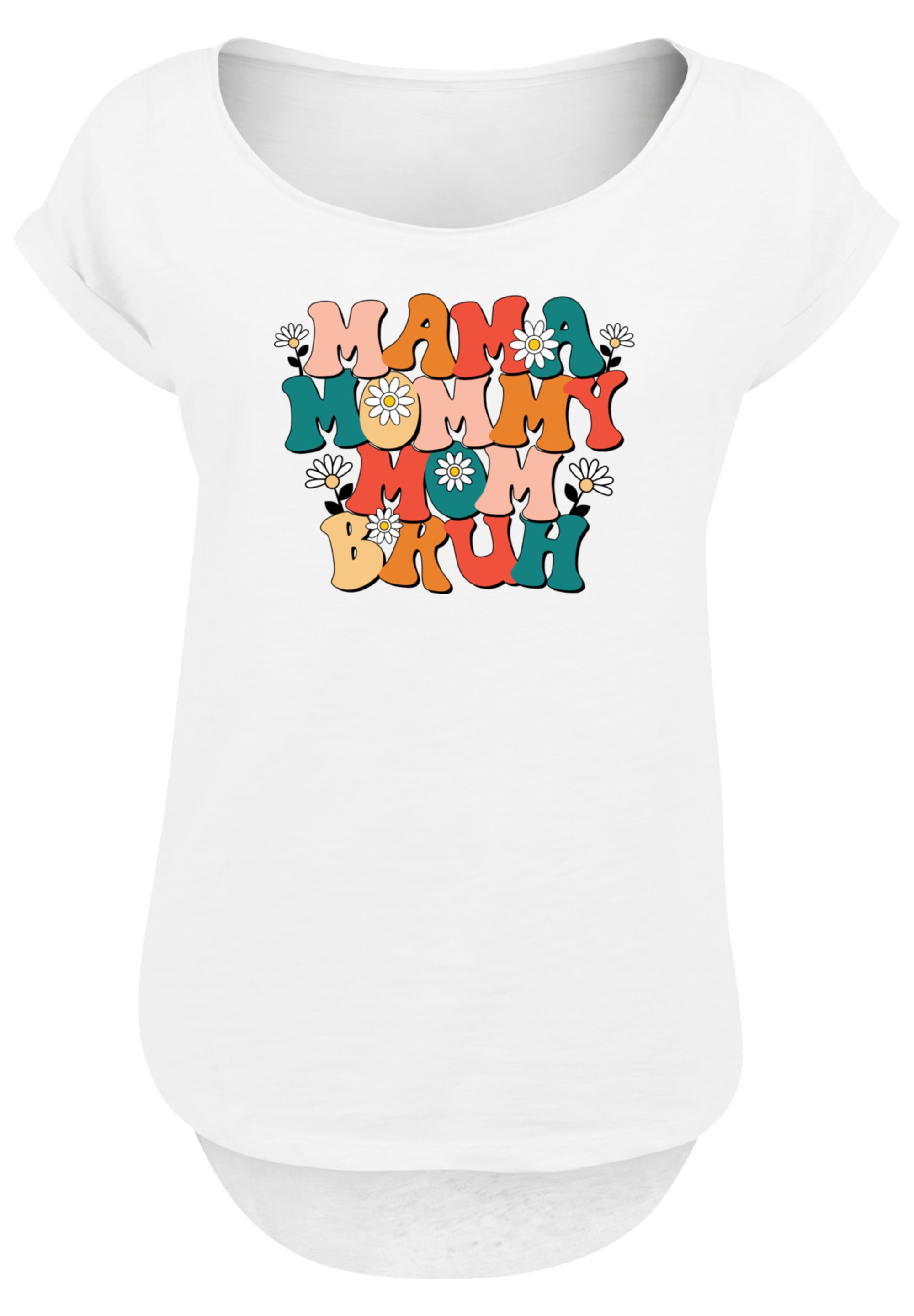 F4NT4STIC T-Shirt "Mothers Day Floral Accent Mom Life", Premium Qualität günstig online kaufen