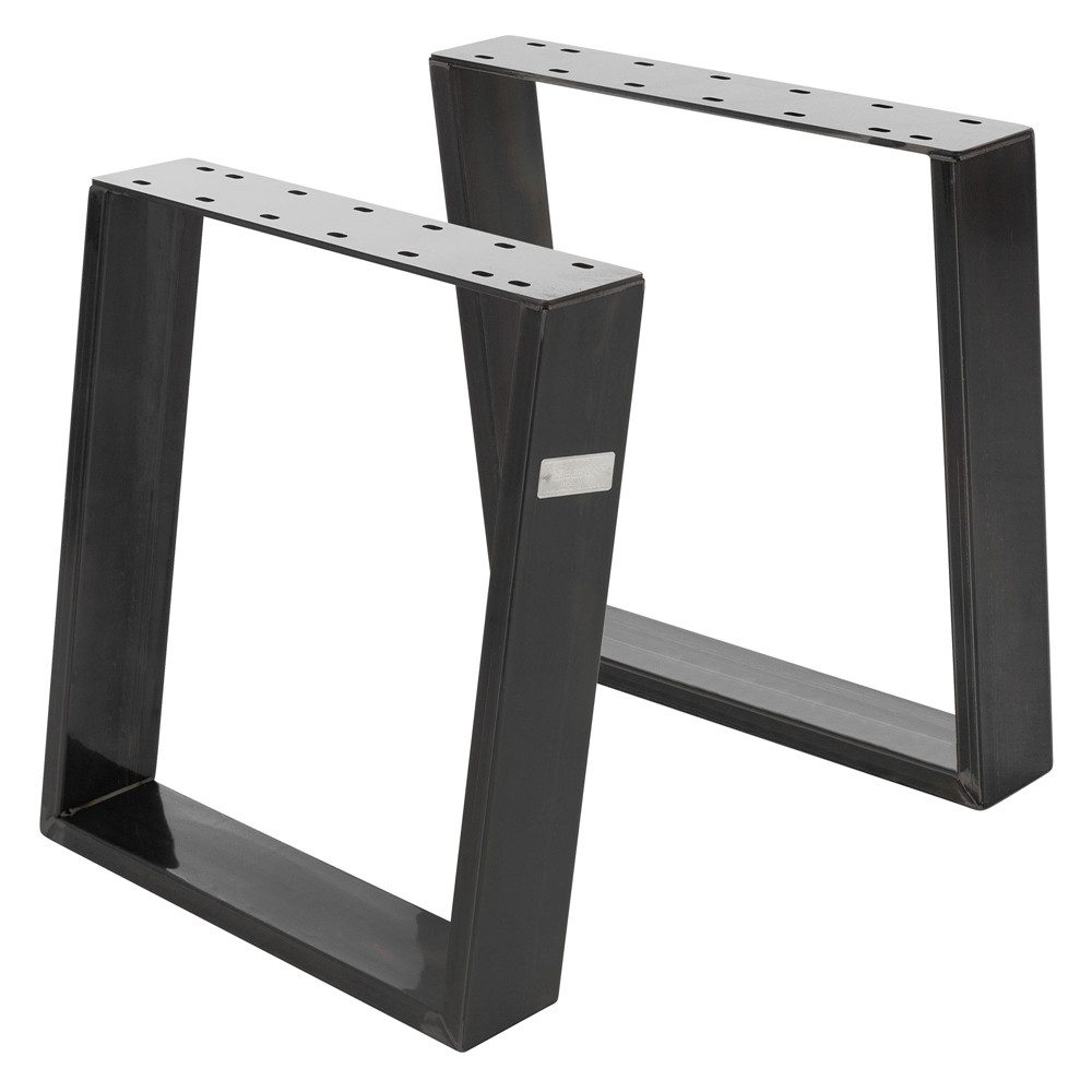 ML-DESIGN Tischbein 2er Set Tischkufen 80GRAD günstig online kaufen