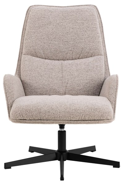 ACTONA GROUP Loungesessel "Bosley", Loungestuhl, Boucle beige, 5Stern Geste günstig online kaufen