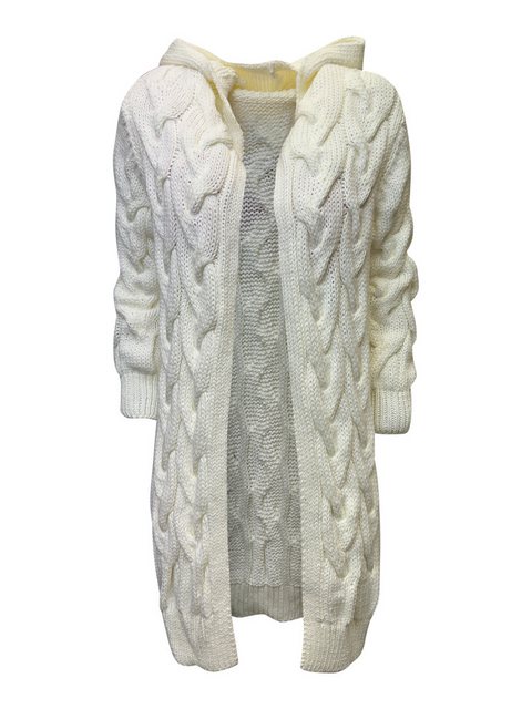 Worldclassca Longstrickjacke Worldclassca Strickjacke Cardigan Kapuze Stric günstig online kaufen