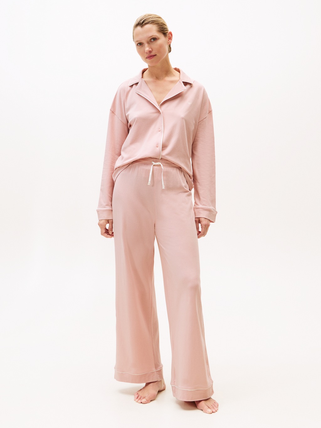 Tommy Hilfiger Underwear Pyjama, im Hemdblusenlook günstig online kaufen