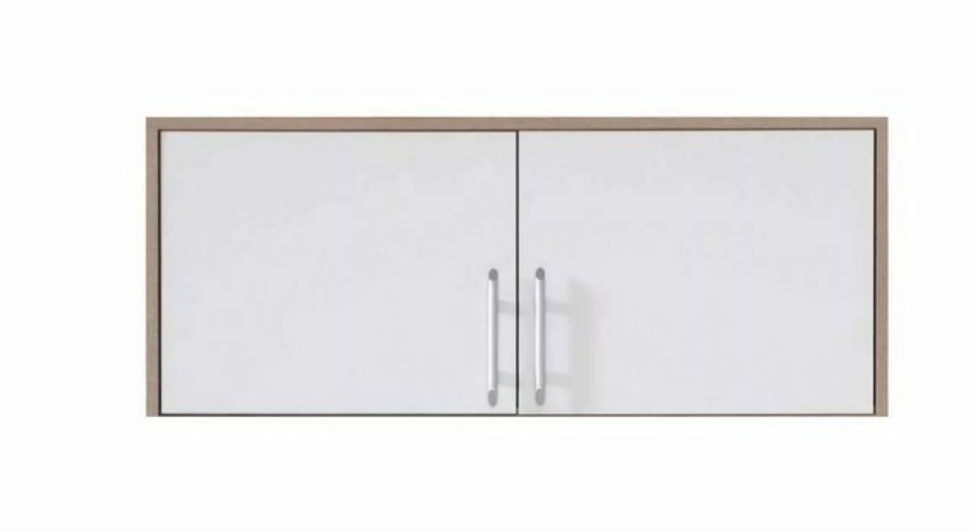Feldmann-Wohnen Kleiderschrank Smart (1-St) 100x56x40cm Sonoma Eiche weiß 2 günstig online kaufen