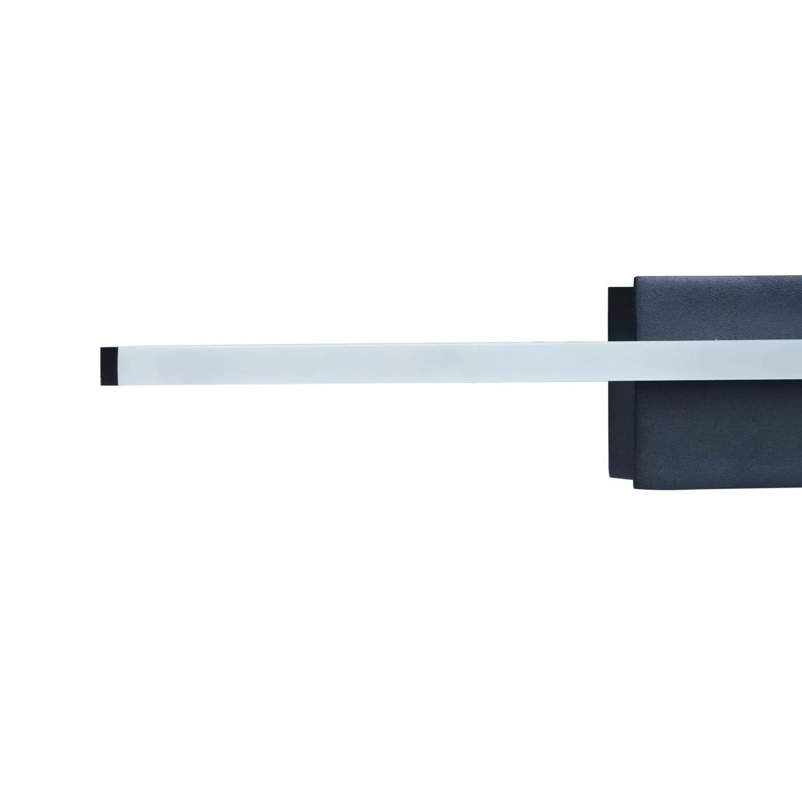 Lindby Okke LED-Bad-Spiegelleuchte, schwarz günstig online kaufen