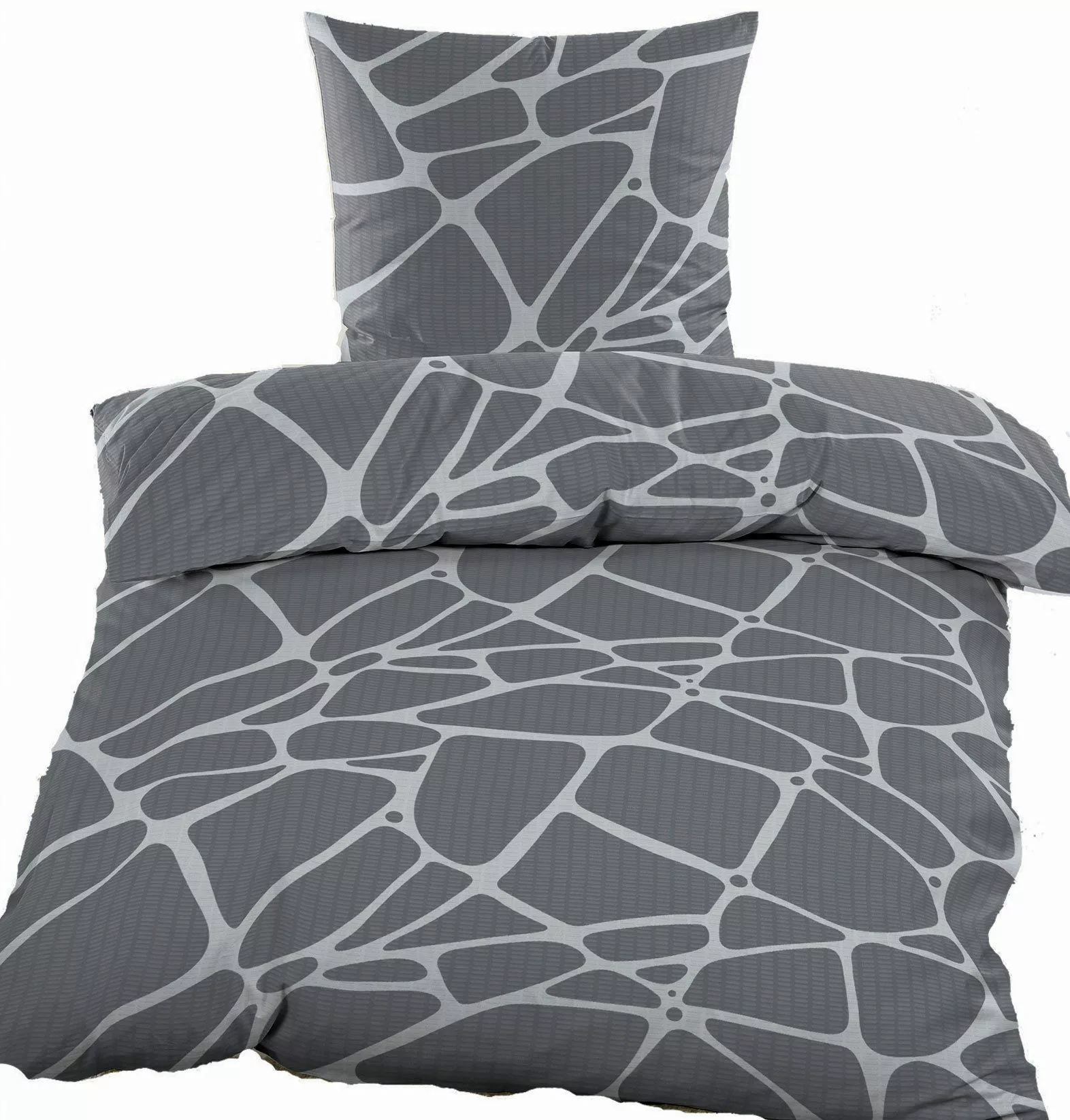 KH-Haushaltshandel Bettwäsche Seersucker Bettwäsche, 135x200+80x80cm, bügel günstig online kaufen