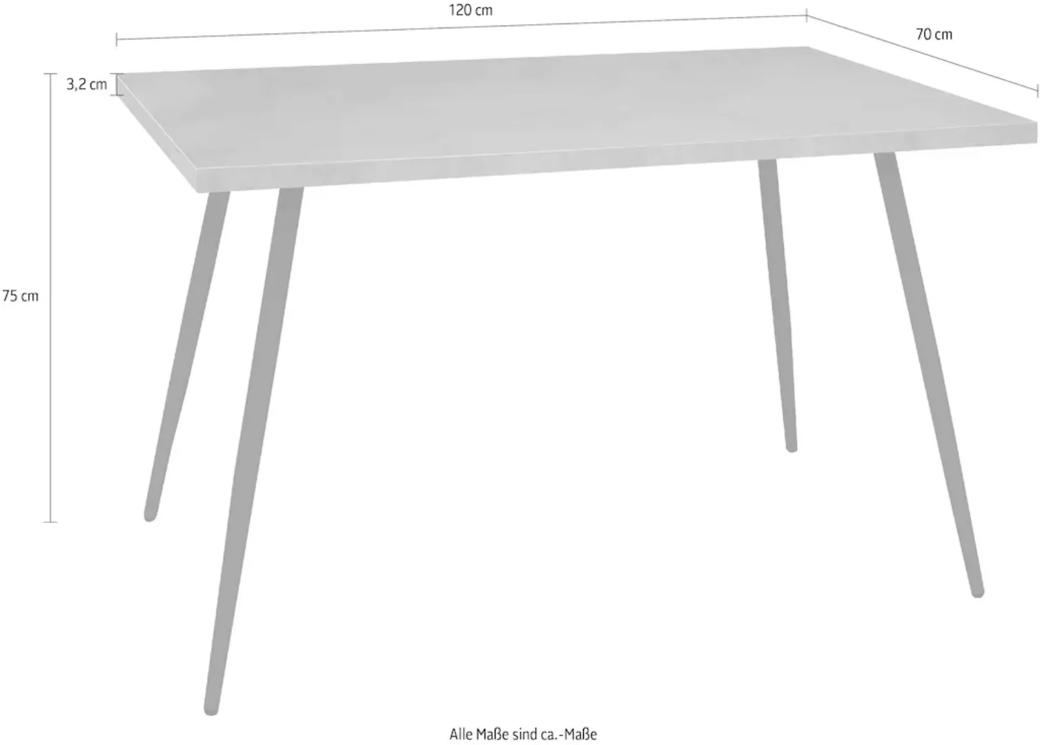 Mäusbacher Schreibtisch "Big System Office", Breite 120 cm günstig online kaufen