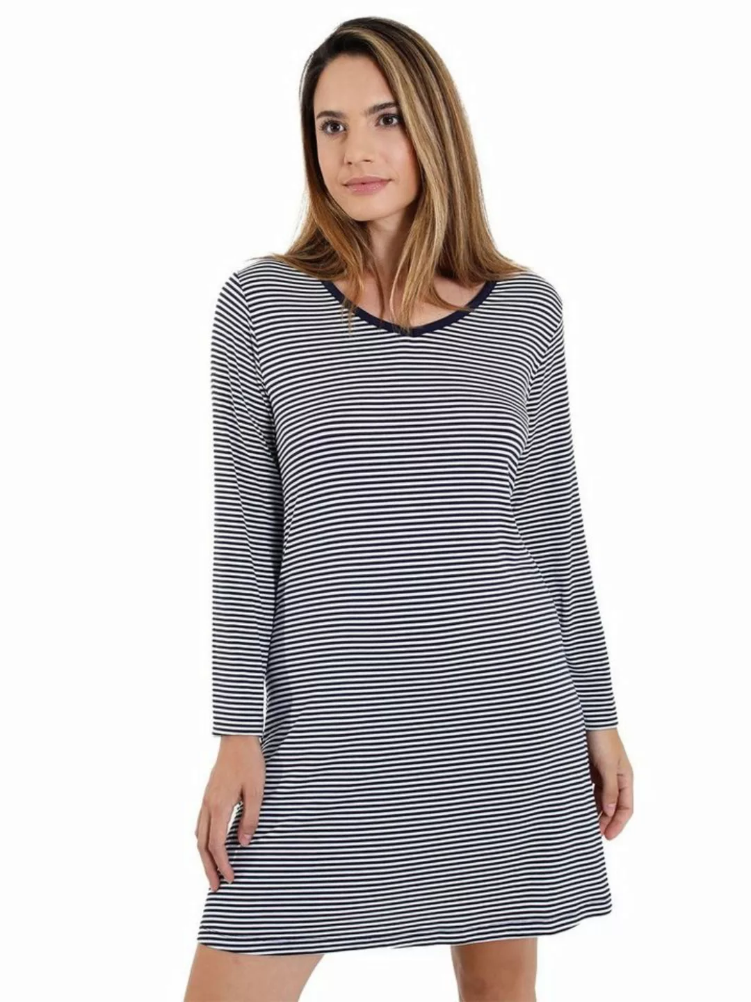 Sassa Nachthemd Nachthemd Casual Comfort Stripe (Stück, 1-tlg) - günstig online kaufen