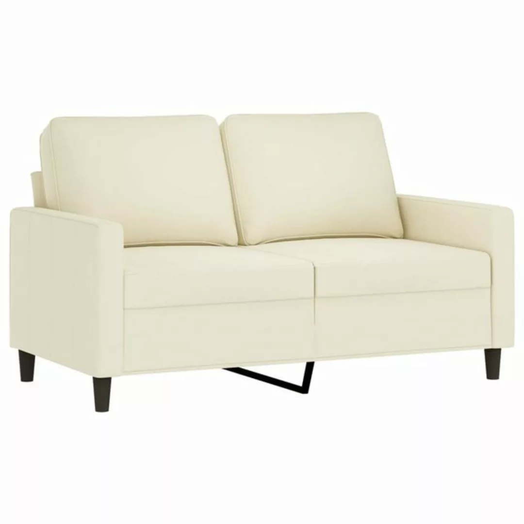 vidaXL Sofa, 2-Sitzer-Sofa Dunkelgrau 120 cm Samt günstig online kaufen