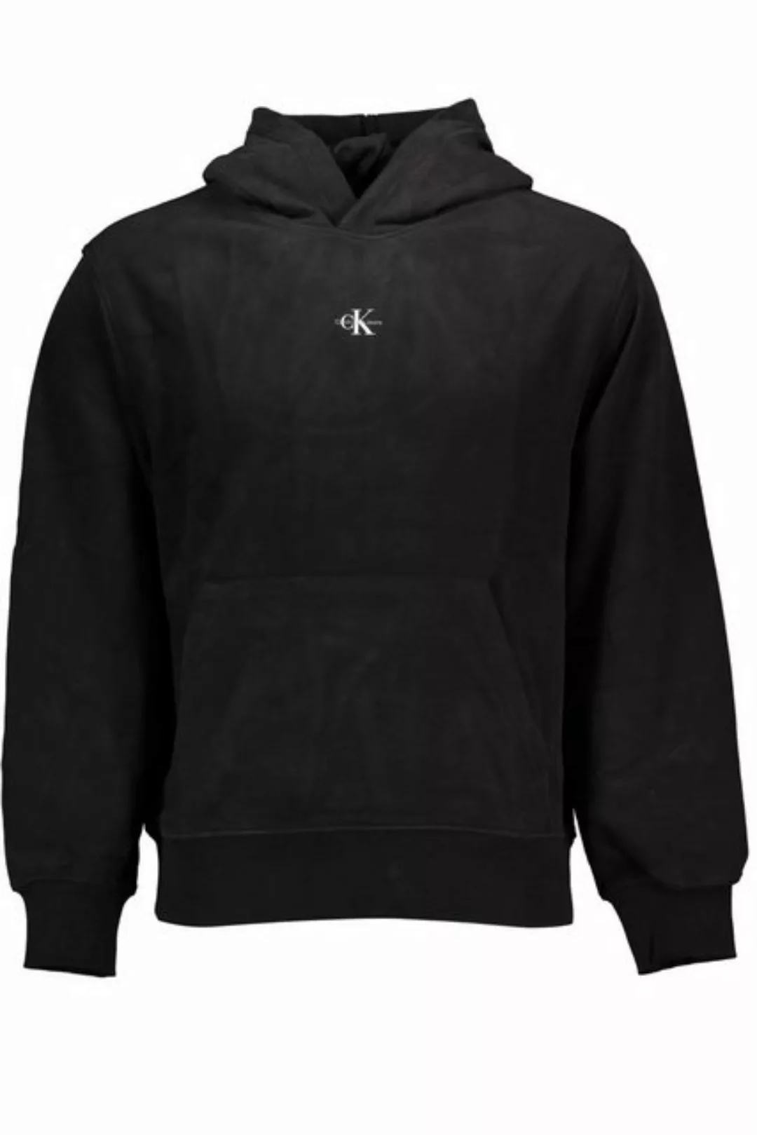 Calvin Klein Jeans Sweatshirt Herren Sweatshirt ohne Reißverschluss: Schwar günstig online kaufen