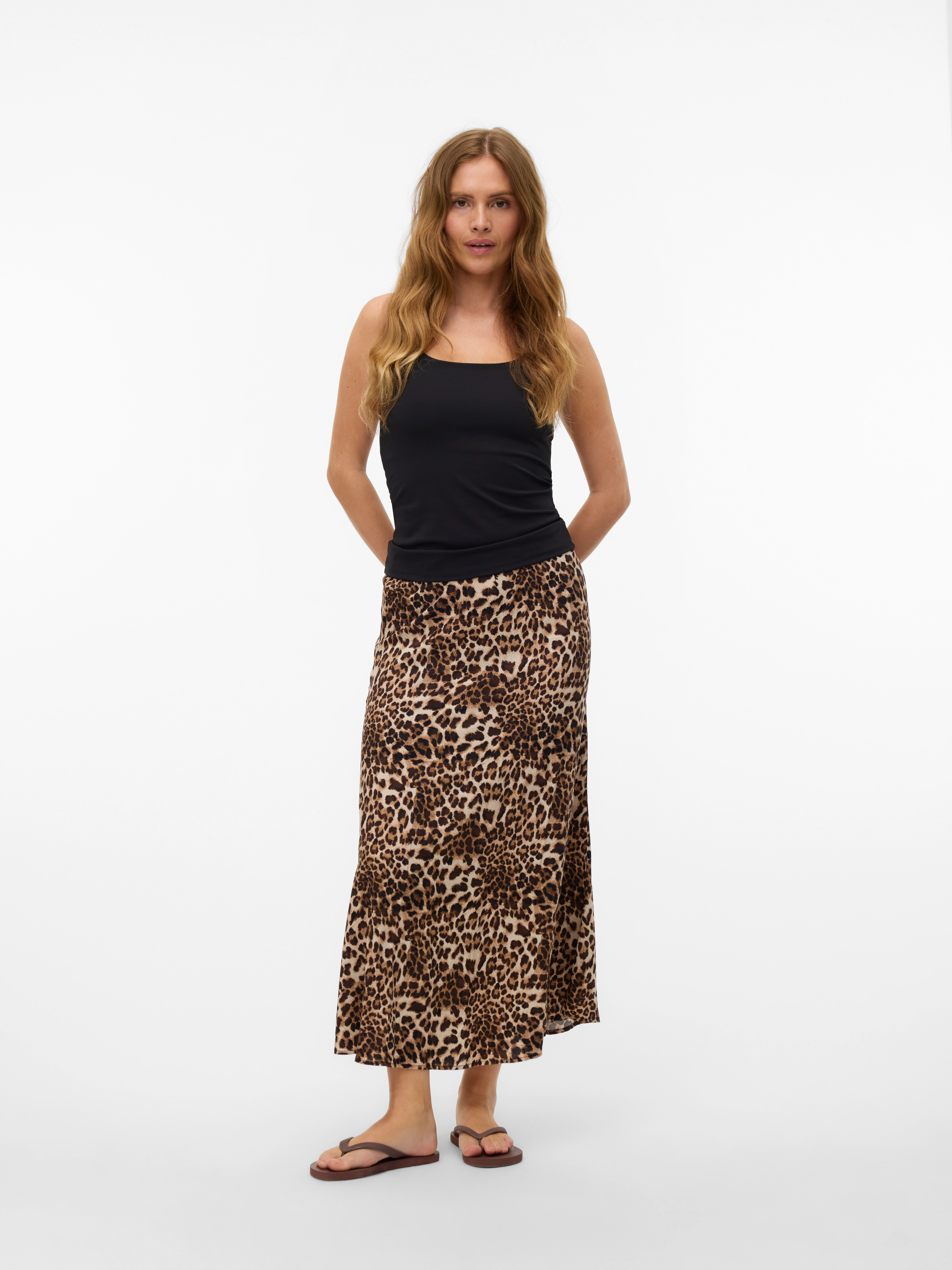 Vero Moda Maxirock "VMALBA ANKLE SKIRT WVN GA NOOS" günstig online kaufen