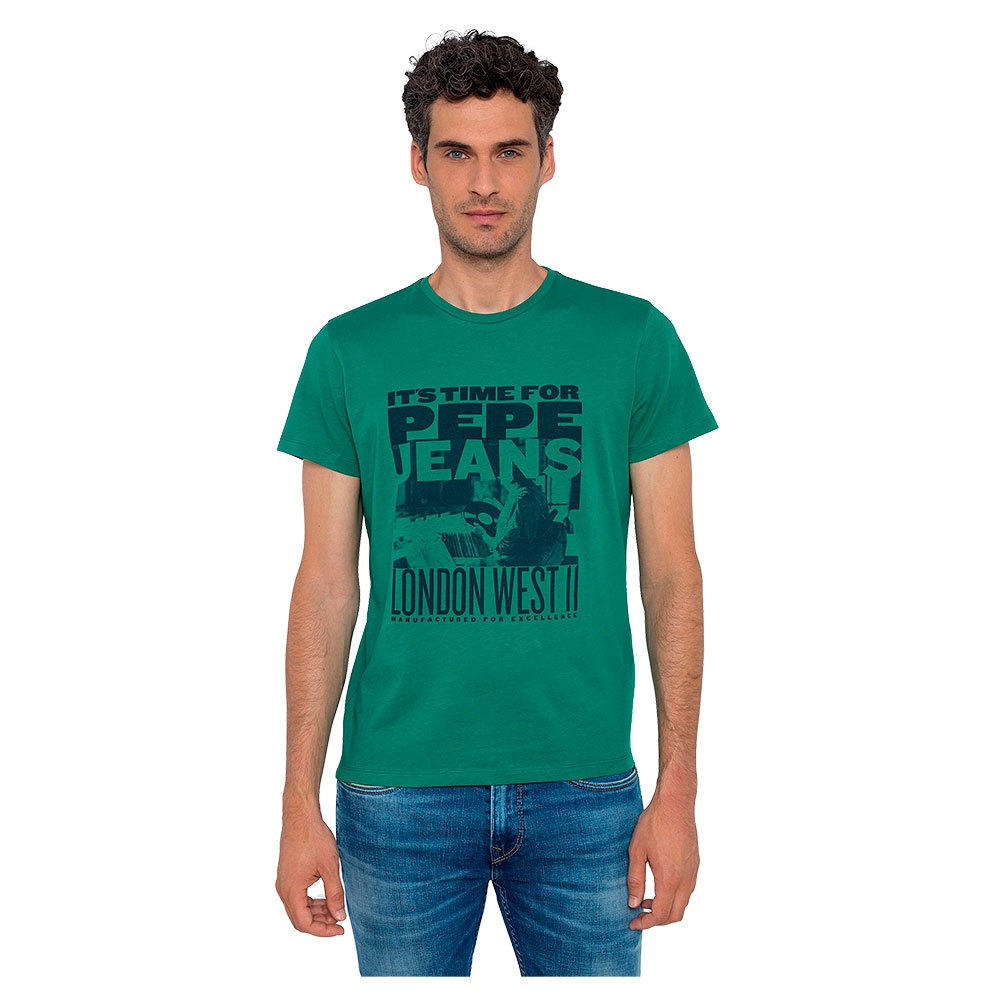 Pepe Jeans Alexis Kurzärmeliges T-shirt 2XL Emerald günstig online kaufen