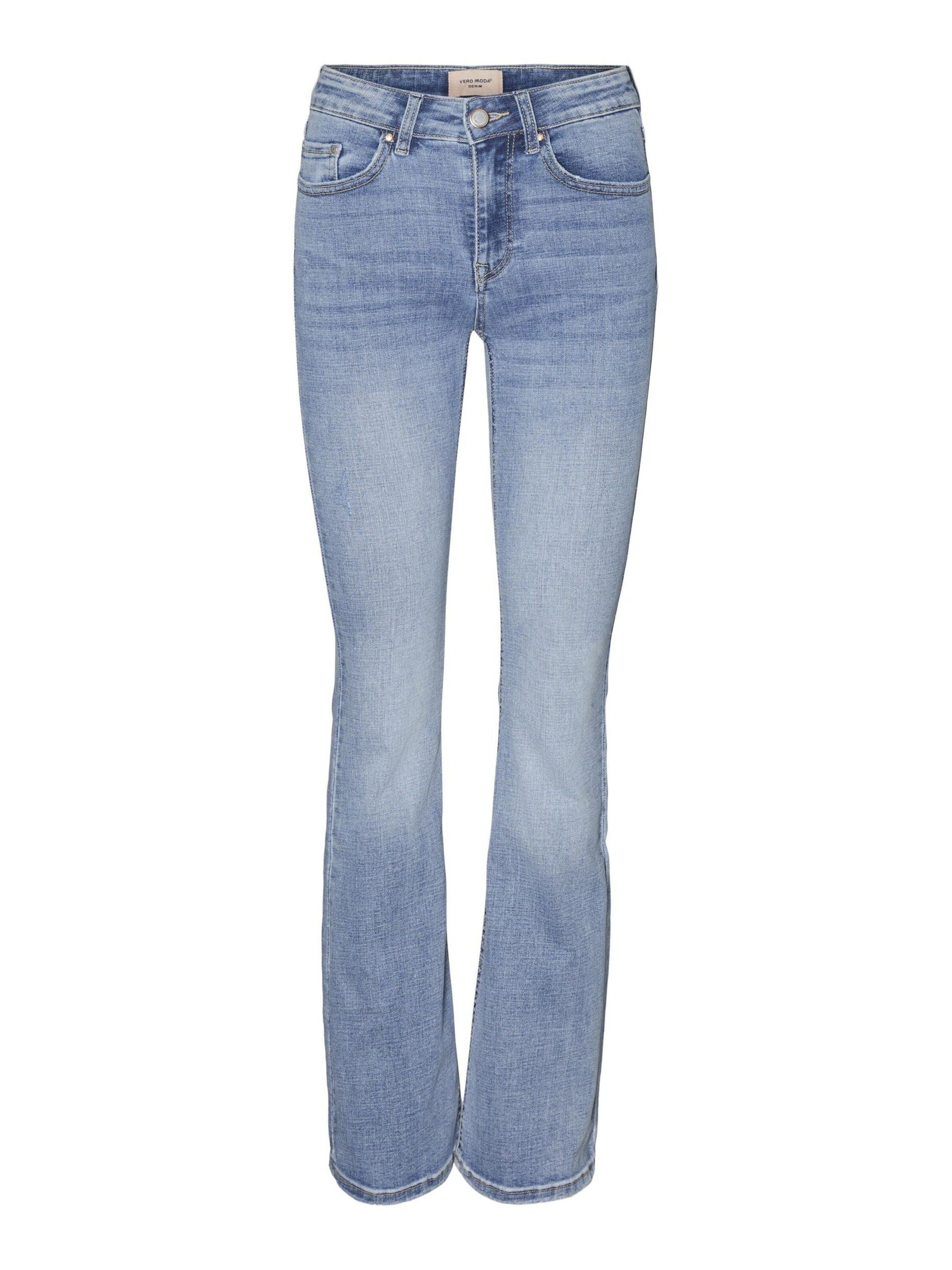 Vero Moda Schlagjeans Flash (1-tlg) Plain/ohne günstig online kaufen