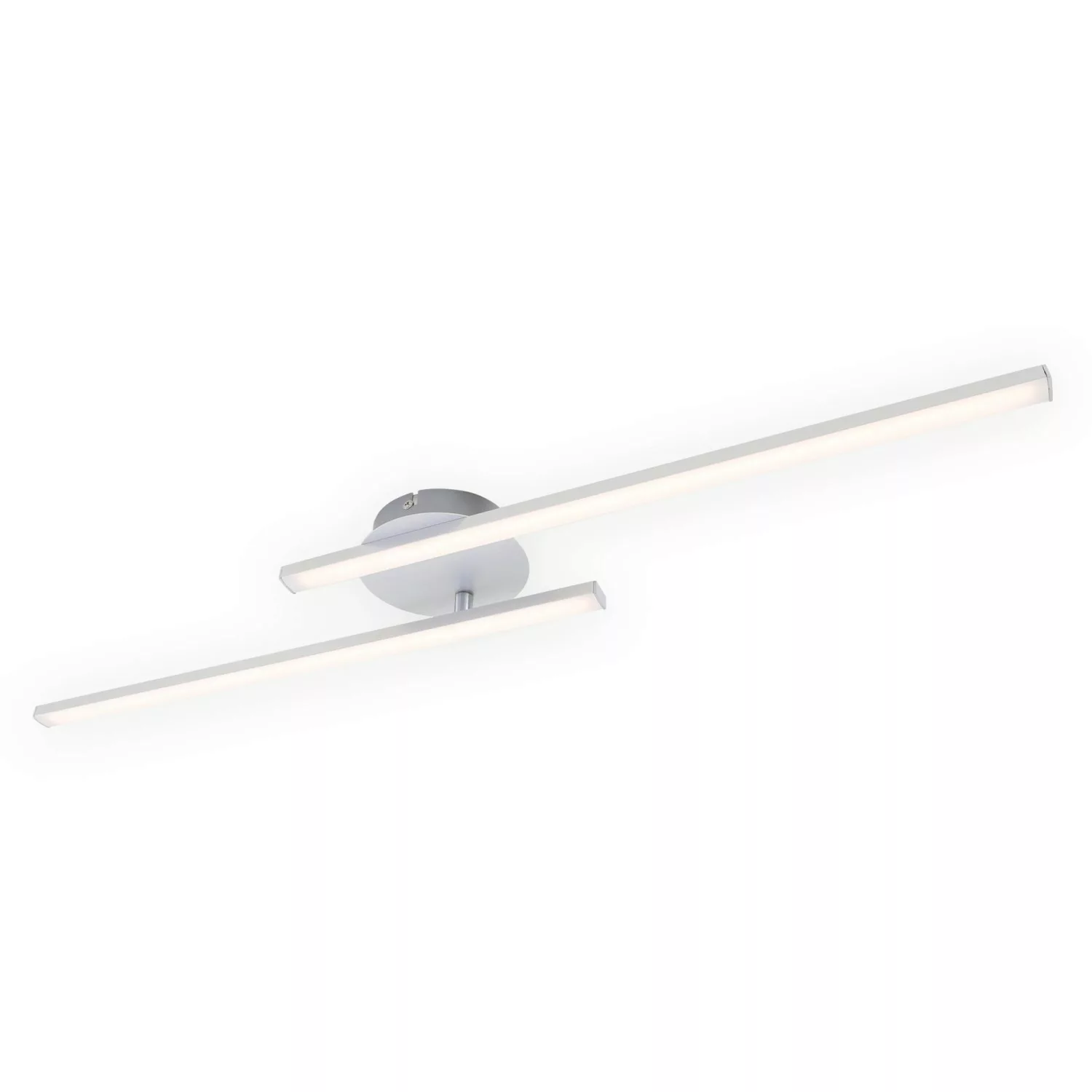 Briloner LED-Deckenleuchte Go Warmweiß 78,2 cm x 12 cm x 6,1 cm Licht Alumi günstig online kaufen