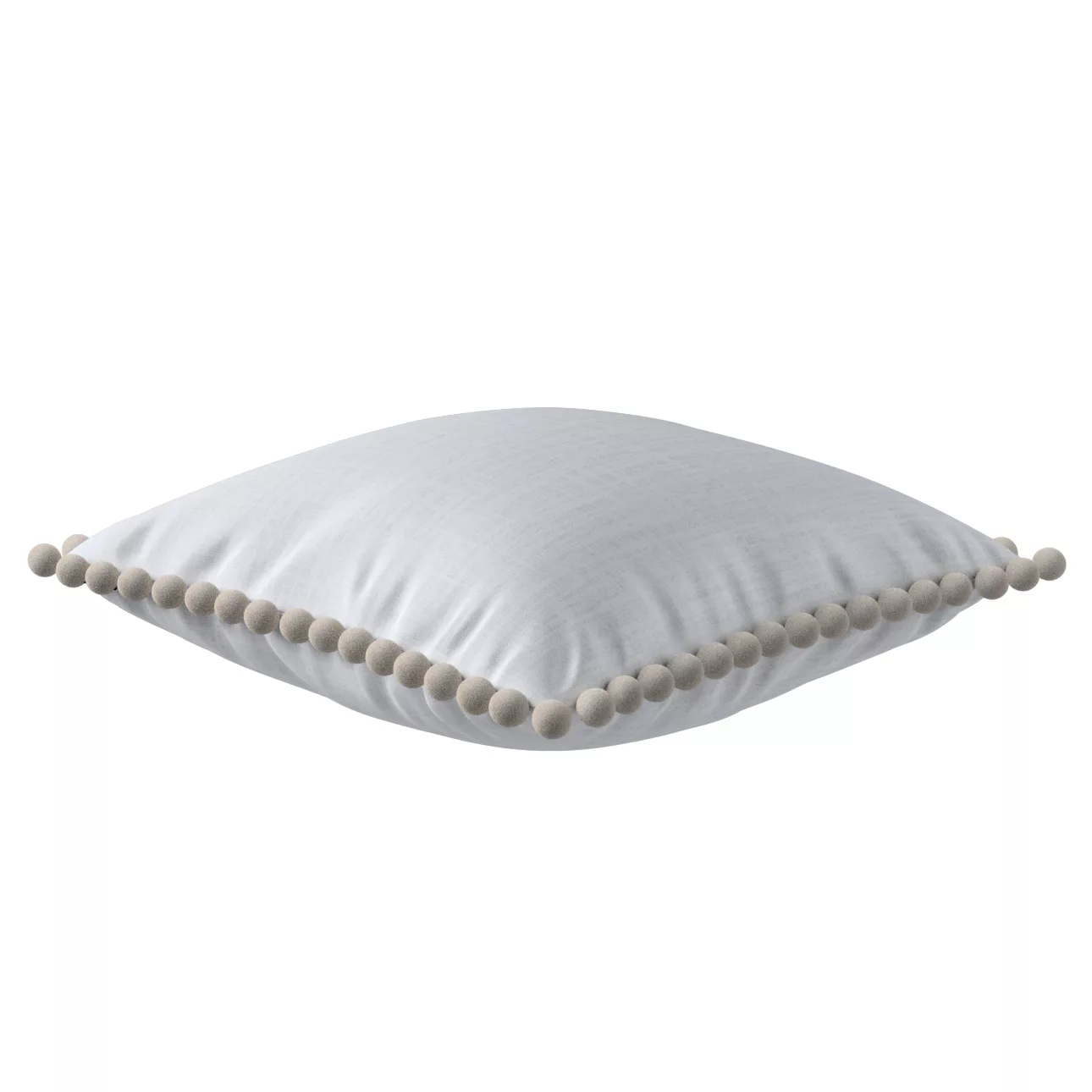 Kissenhülle Wera mit Bommeln, weiß, 45 x 45 cm, Harmony (144-75) günstig online kaufen