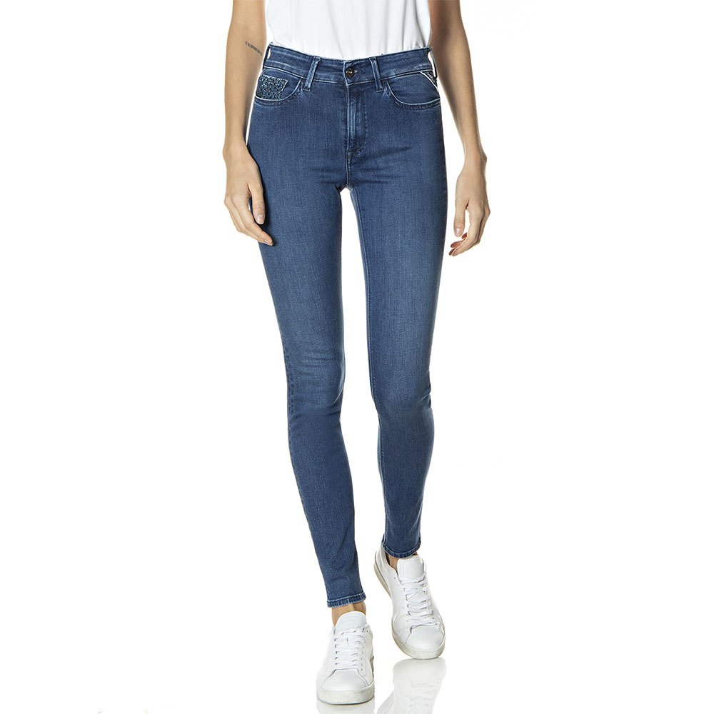 Replay Whw Luzien 689.000.93ab921.009 Luzien Hose 27 Medium Blue günstig online kaufen