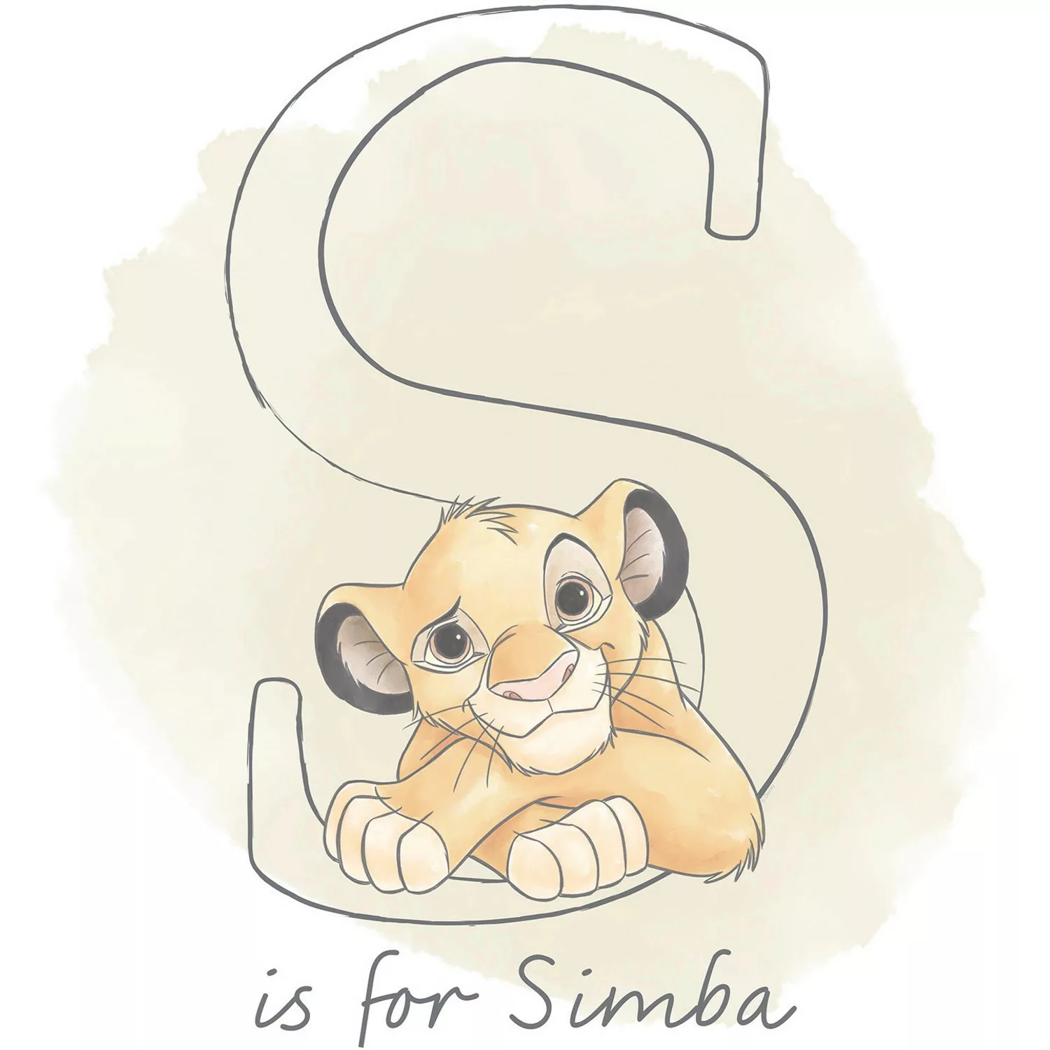 Komar Wandbild S like Simba 50 x 70 cm günstig online kaufen