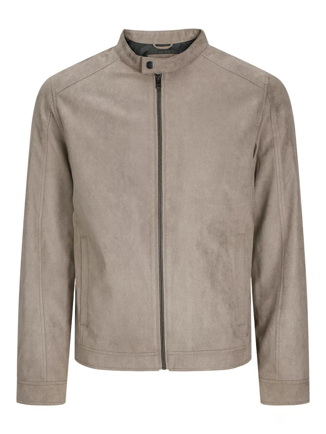 Jack & Jones Lederimitatjacke "JJEDYLAN CLEAN JACKET NOOS", ohne Kapuze, mi günstig online kaufen