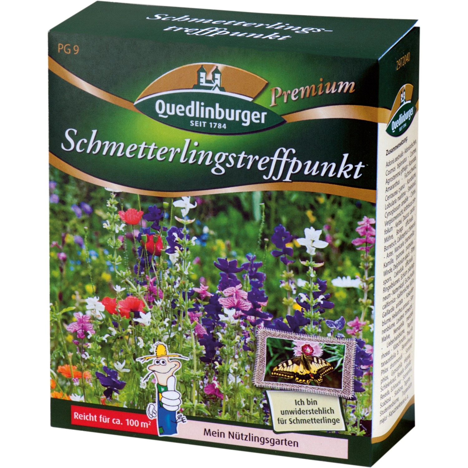 Quedlinburger Saatgut Schmetterlingstreffpunkt 100g Faltschachtel günstig online kaufen
