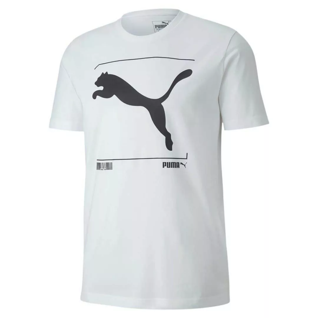 Puma Nu-tility Graphic Kurzarm T-shirt S Puma White günstig online kaufen