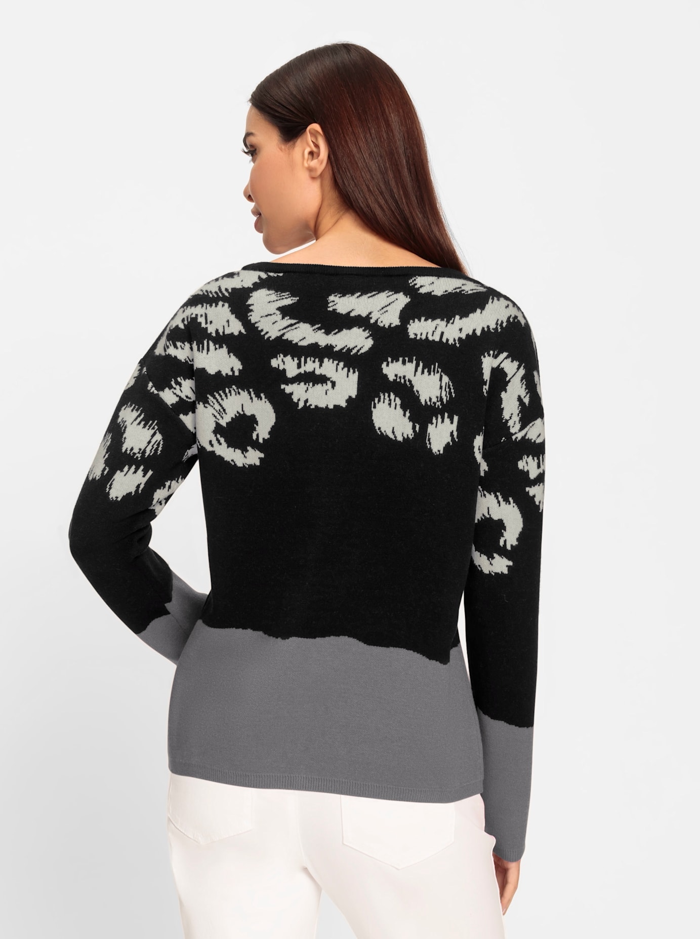 heine Jacquardpullover "Jacquard-Pullover" günstig online kaufen
