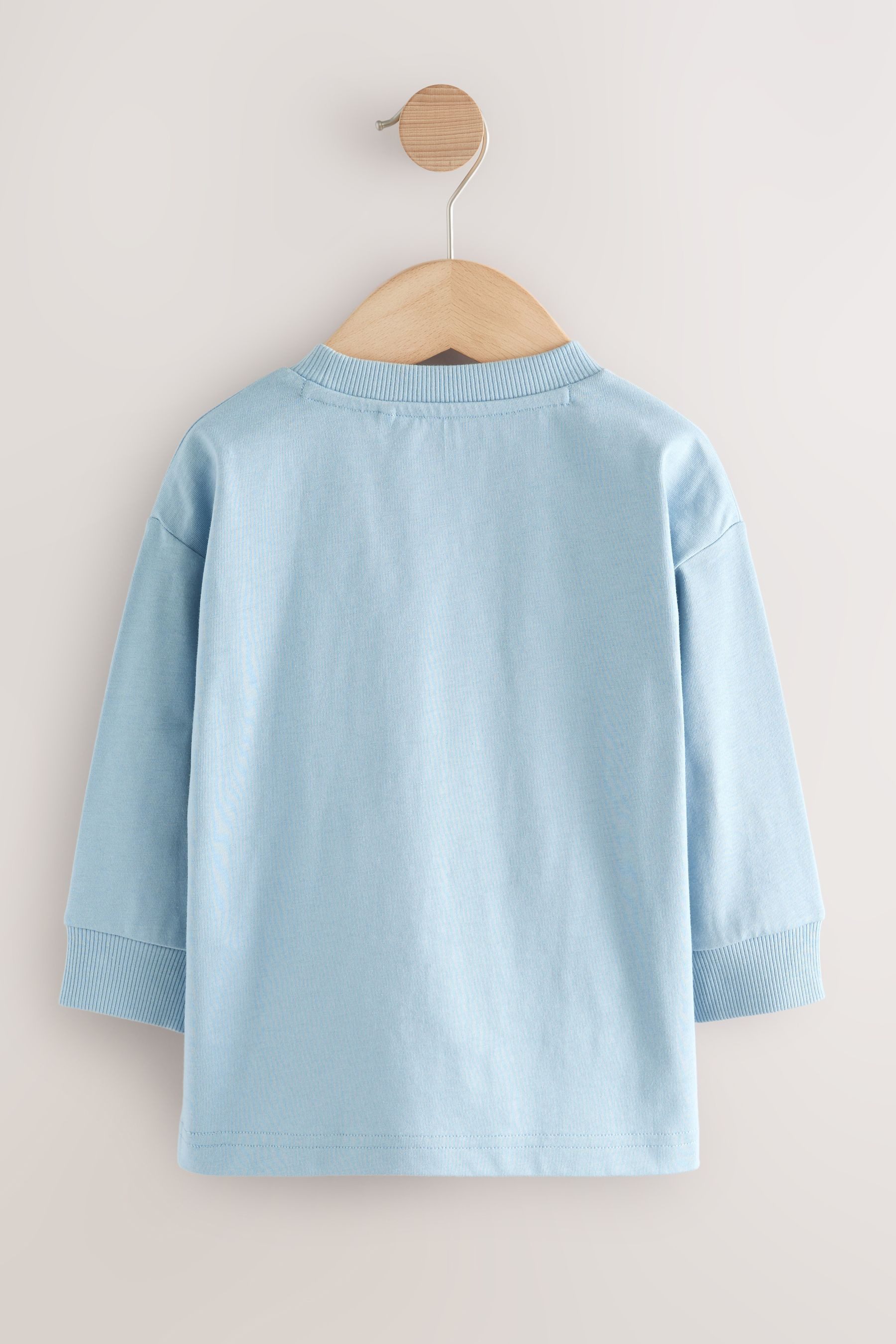 Next Langarmshirt 3er-Pack Langarmshirts mit Applikation günstig online kaufen