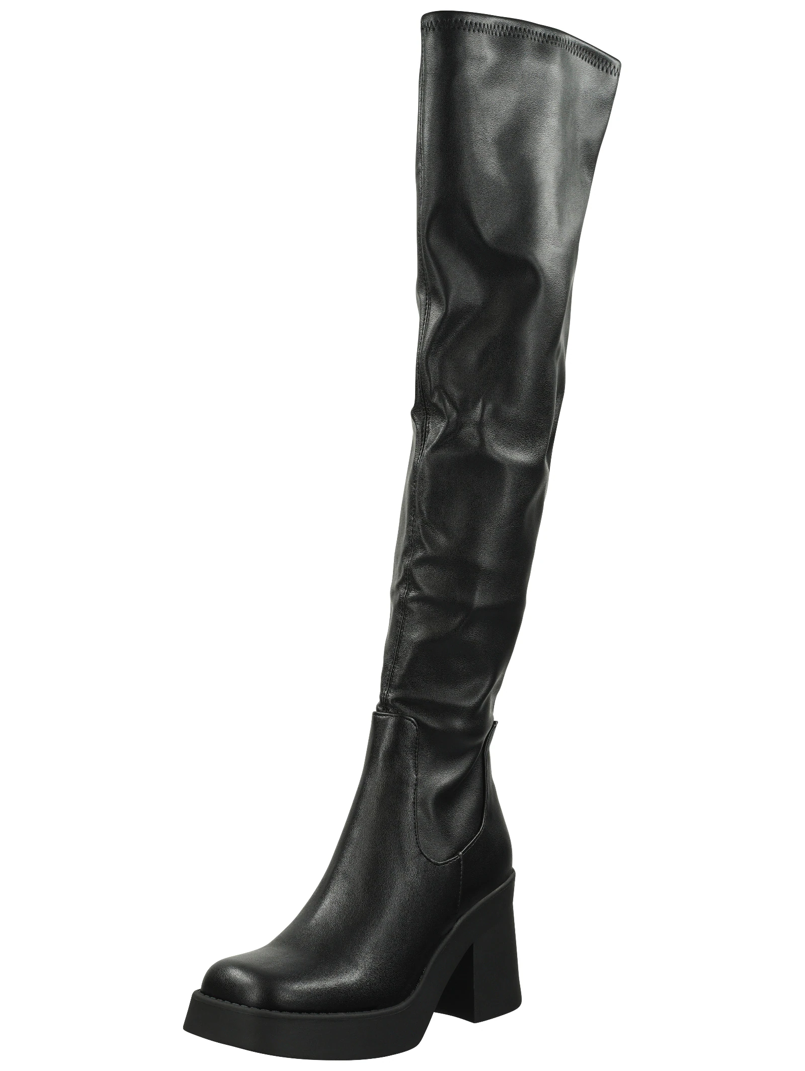 STEVE MADDEN Overkneestiefel "STEVE MADDEN Stiefel Lederimitat" günstig online kaufen