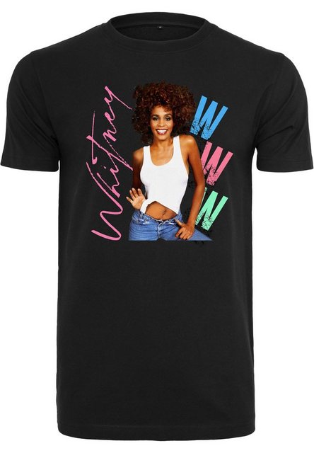 Merchcode Kurzarmshirt "Merchcode Damen Ladies Whitney Houston WWW Tee", (1 günstig online kaufen
