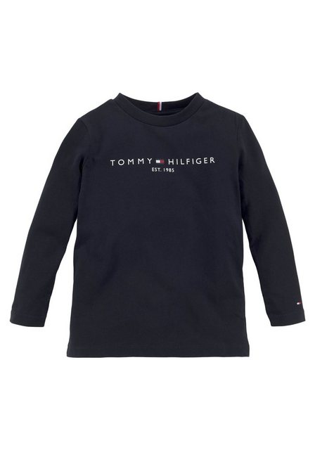 Tommy Hilfiger Langarmshirt ESSENTIAL TEE L/S mit Logoschriftzug günstig online kaufen