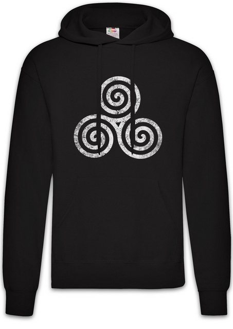 Urban Backwoods Hoodie Triskelion Symbol III Herren Hoodie Nordic Celtic Ke günstig online kaufen