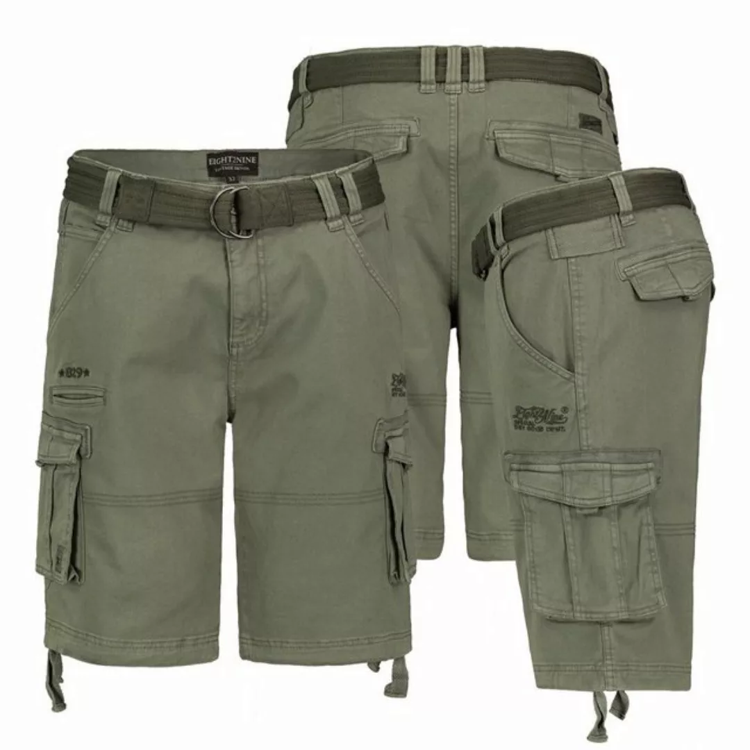 Eight2Nine Shorts Herren Cargo Shorts kurze Hose Bermuda Knielang Short Som günstig online kaufen