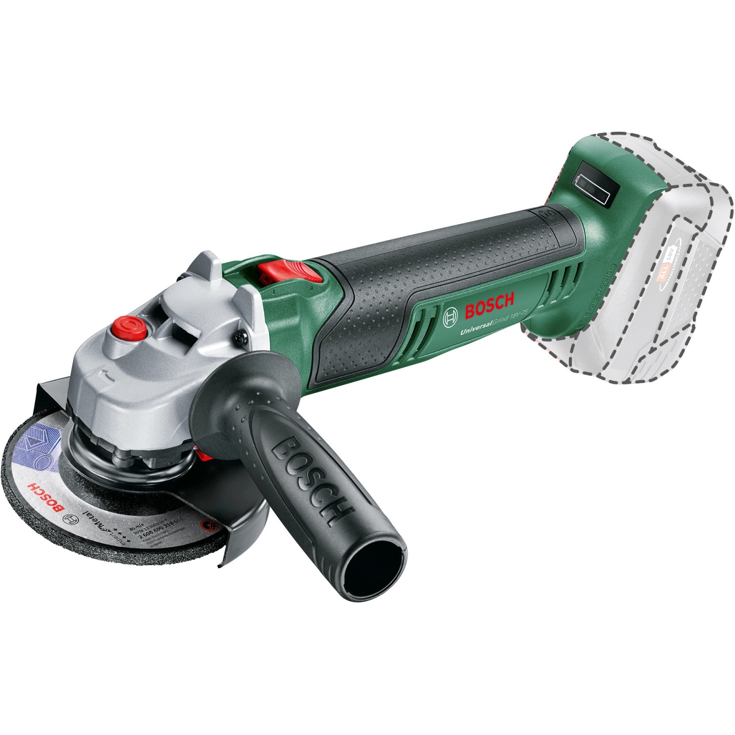 Bosch Akku-Winkelschleifer UniversalGrind 18V-75 Solo 115 mm günstig online kaufen