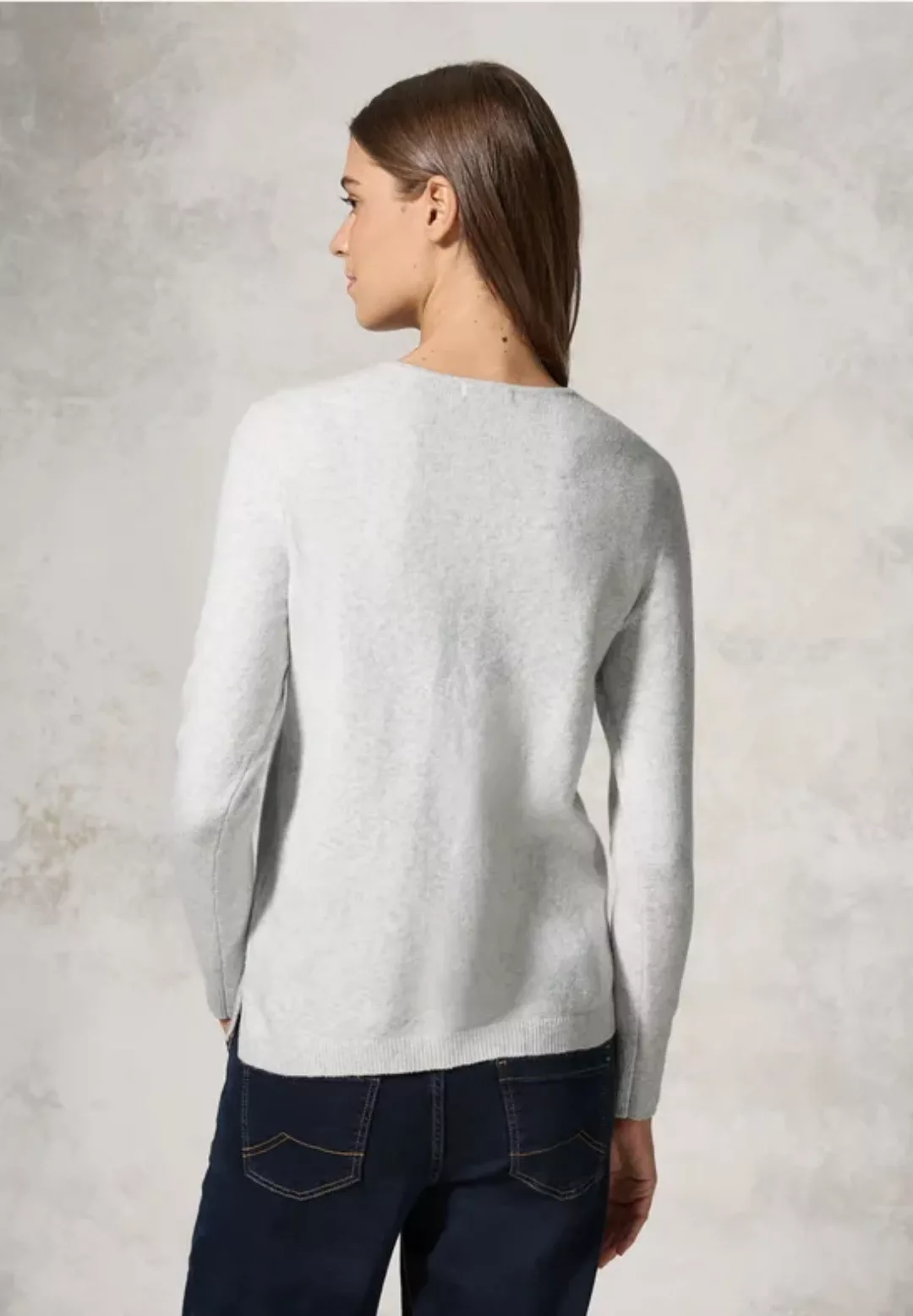 Cecil Strickpullover, mit Strick-Detail günstig online kaufen