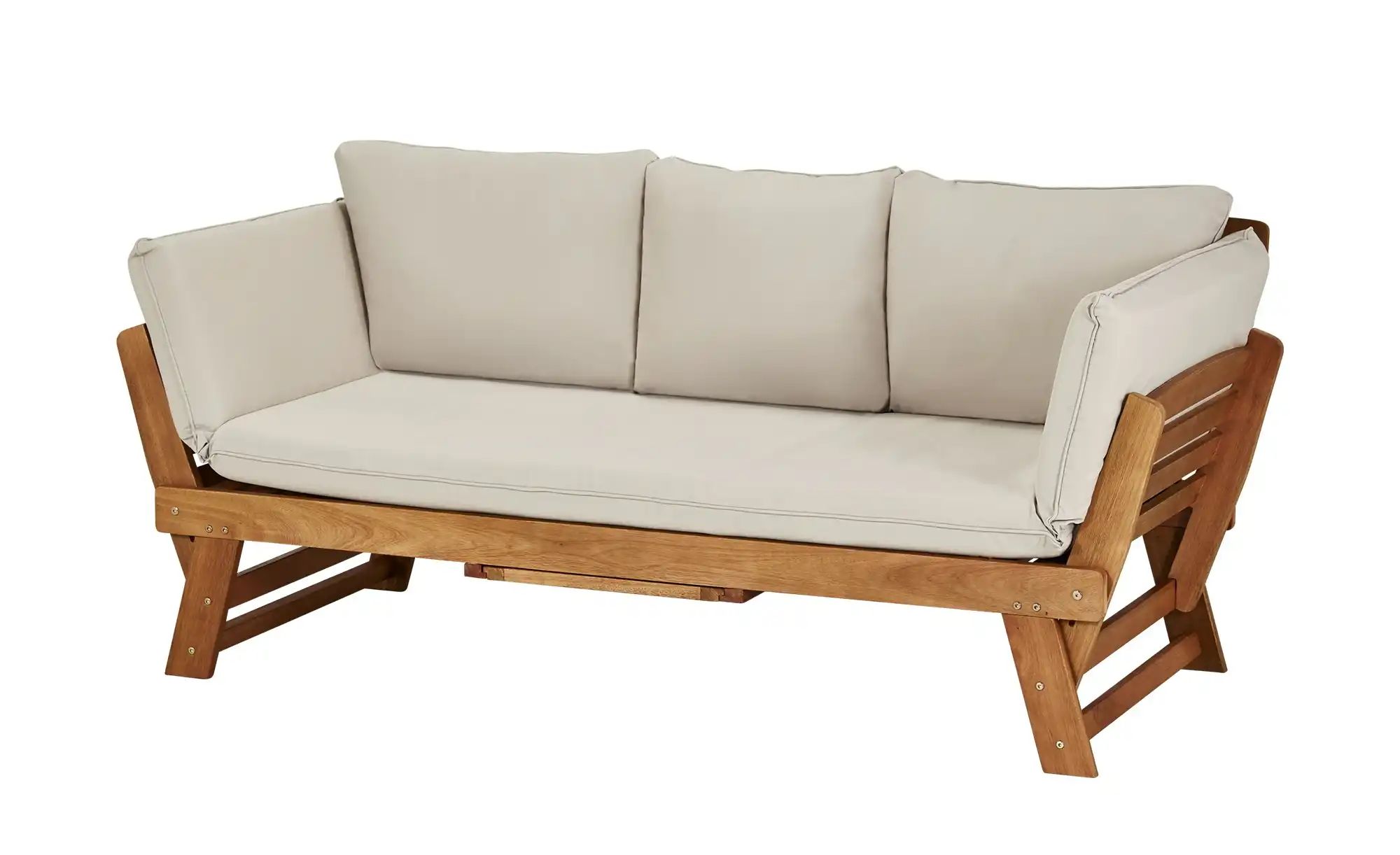 Yorkshire Garten-Sofa  Holstein ¦ holzfarben ¦ Maße (cm): B: 180 H: 76 T: 8 günstig online kaufen