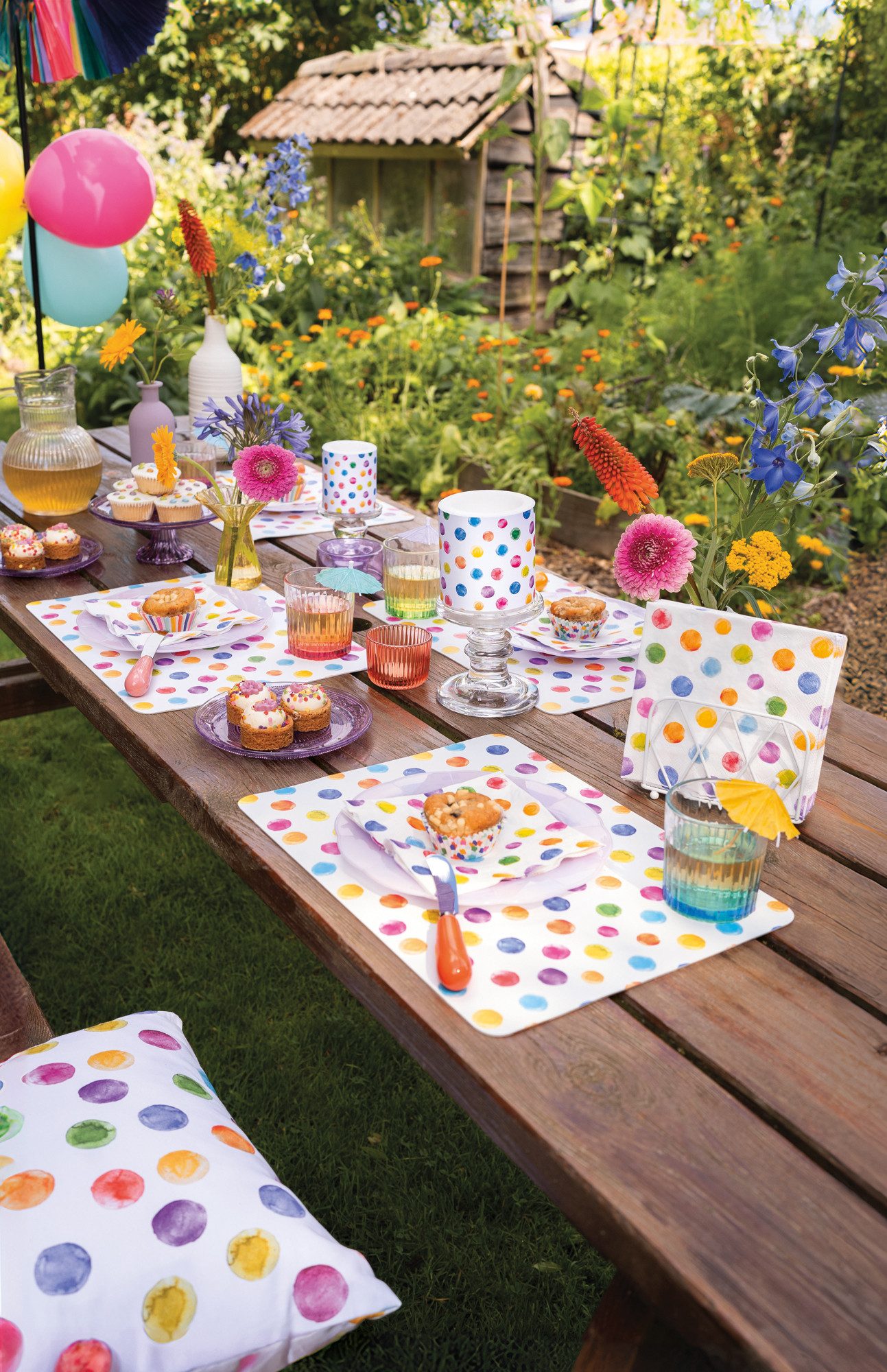 Ambiente® Topflappen Polka Dots, (2-tlg., 2-teilig), günstig online kaufen