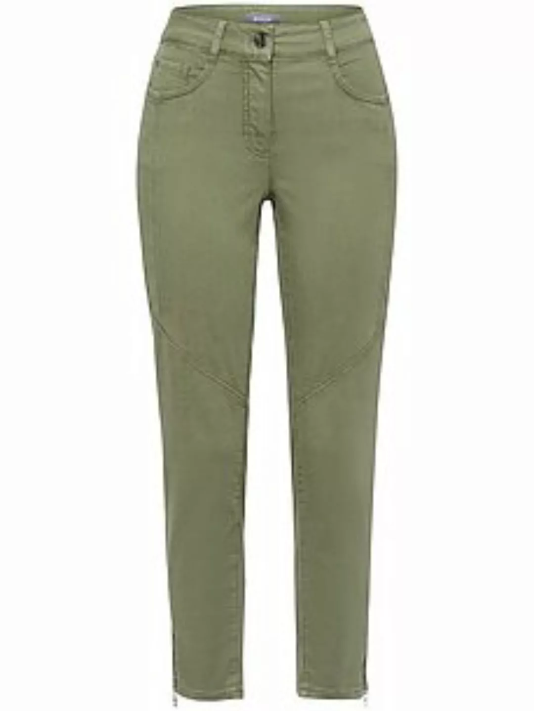 Slim Fit-Jeans Modell Julienne BASLER grün günstig online kaufen