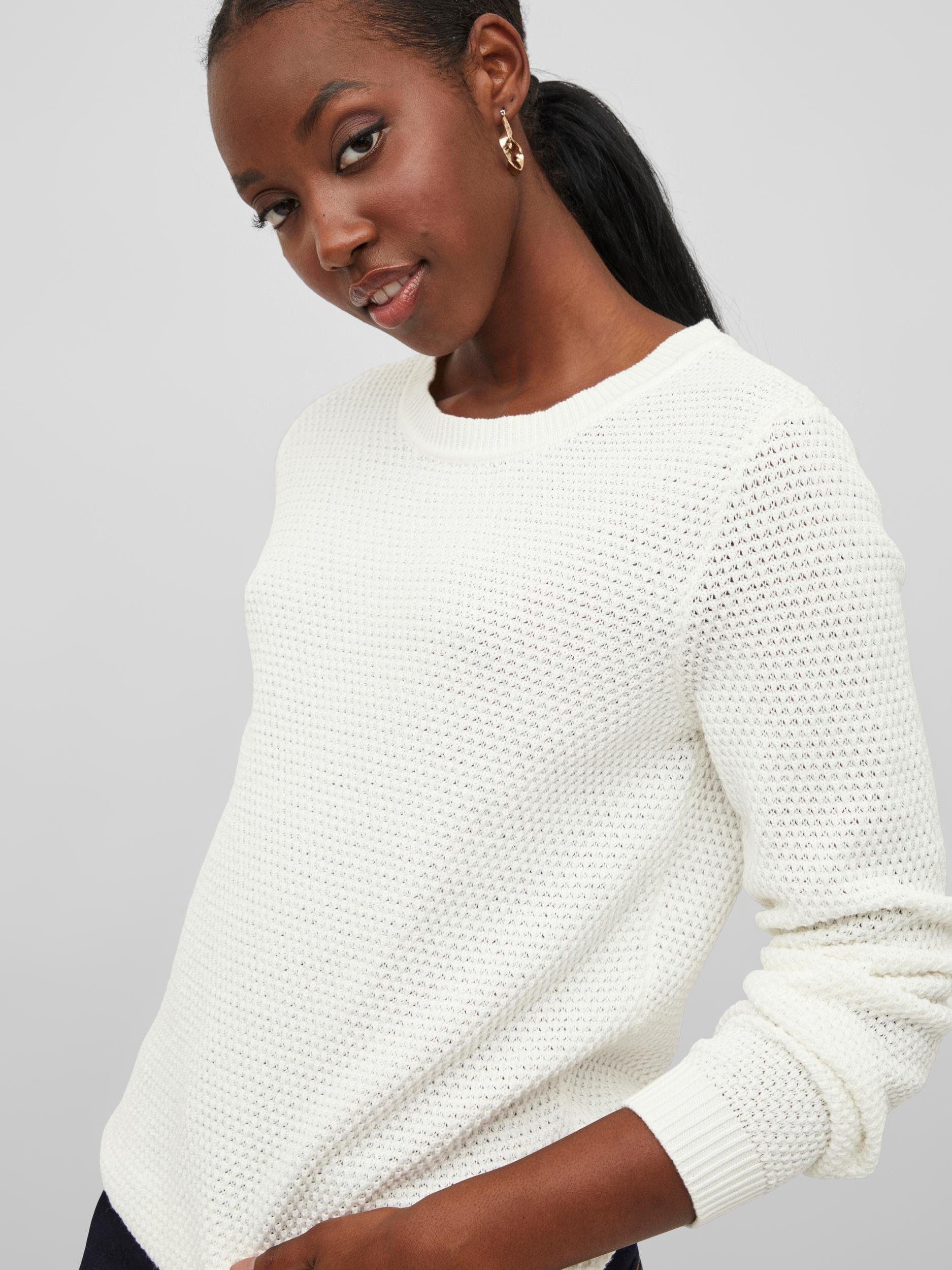 Vila Rundhalspullover VIDALO O-NECK L/S KNIT günstig online kaufen