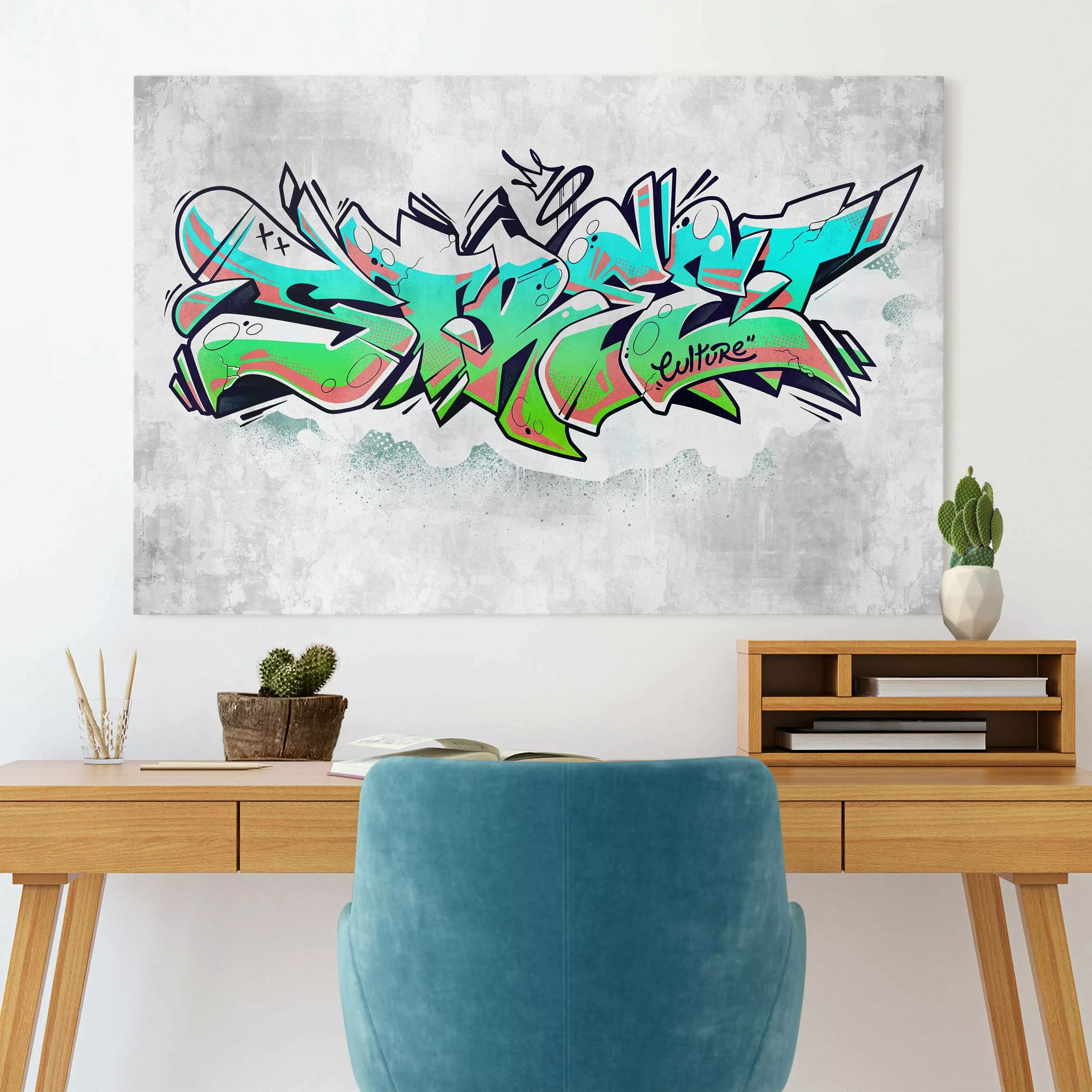 Leinwandbild Graffiti Art Street Culture günstig online kaufen