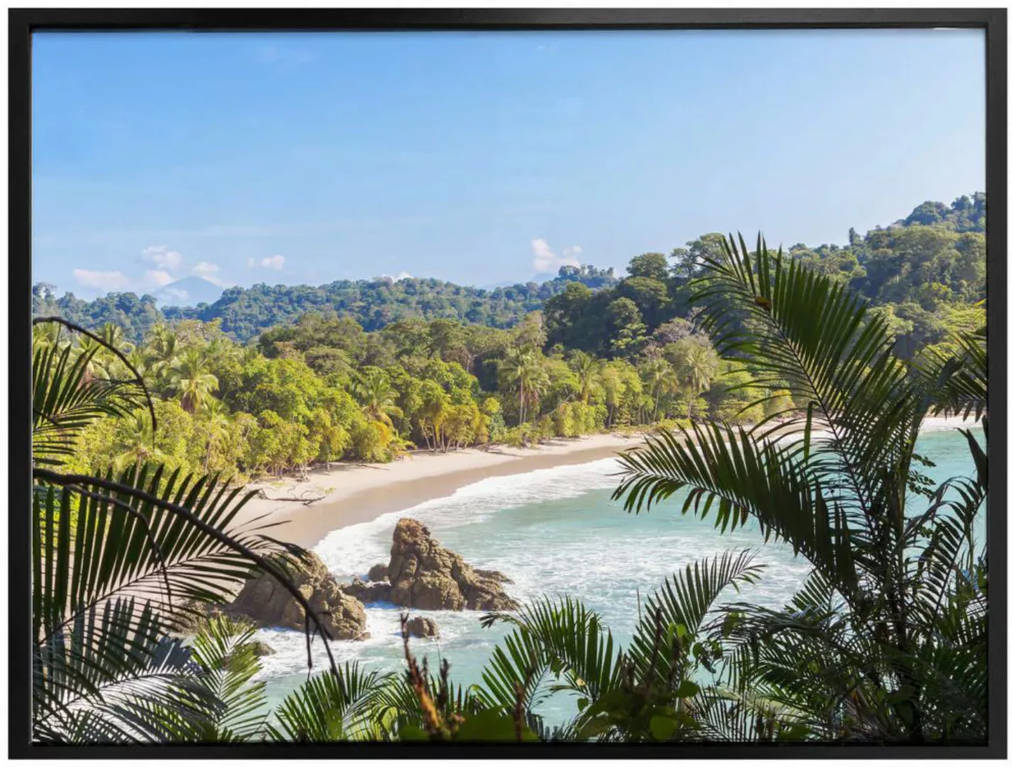 Wall-Art Poster "Dschungelblick Costa Rica", Landschaften, (1 St.) günstig online kaufen