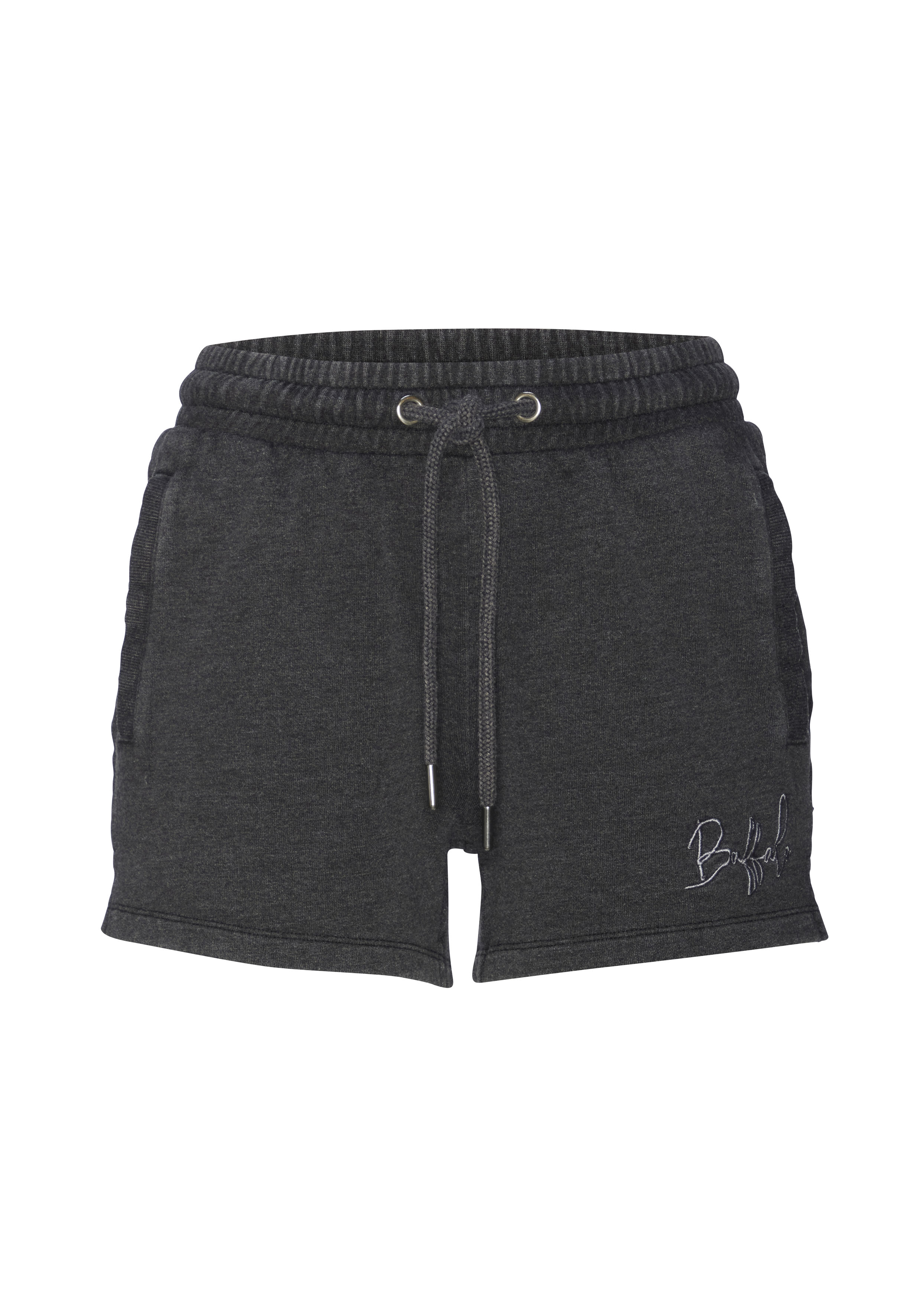 Buffalo Relaxshorts mit Logostickerei, Loungeanzug günstig online kaufen