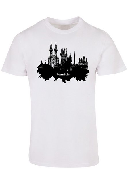 F4NT4STIC T-Shirt Cities Collection - Munich skyline Print günstig online kaufen