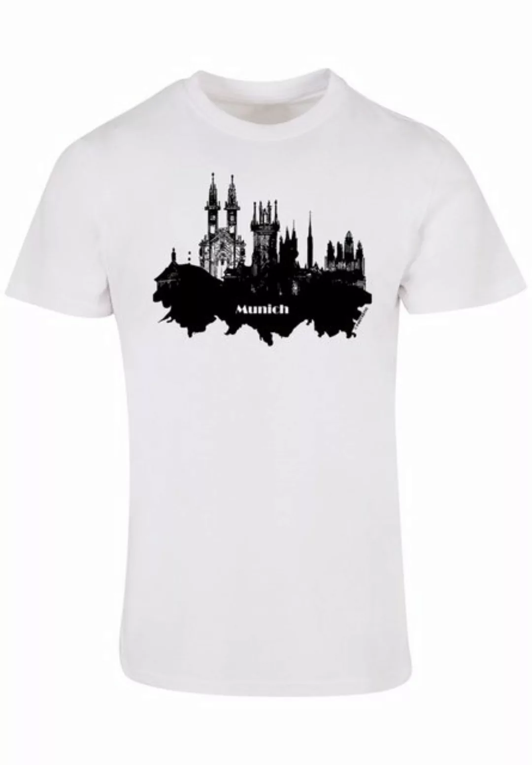 F4NT4STIC T-Shirt "Cities Collection - Munich skyline", Print günstig online kaufen