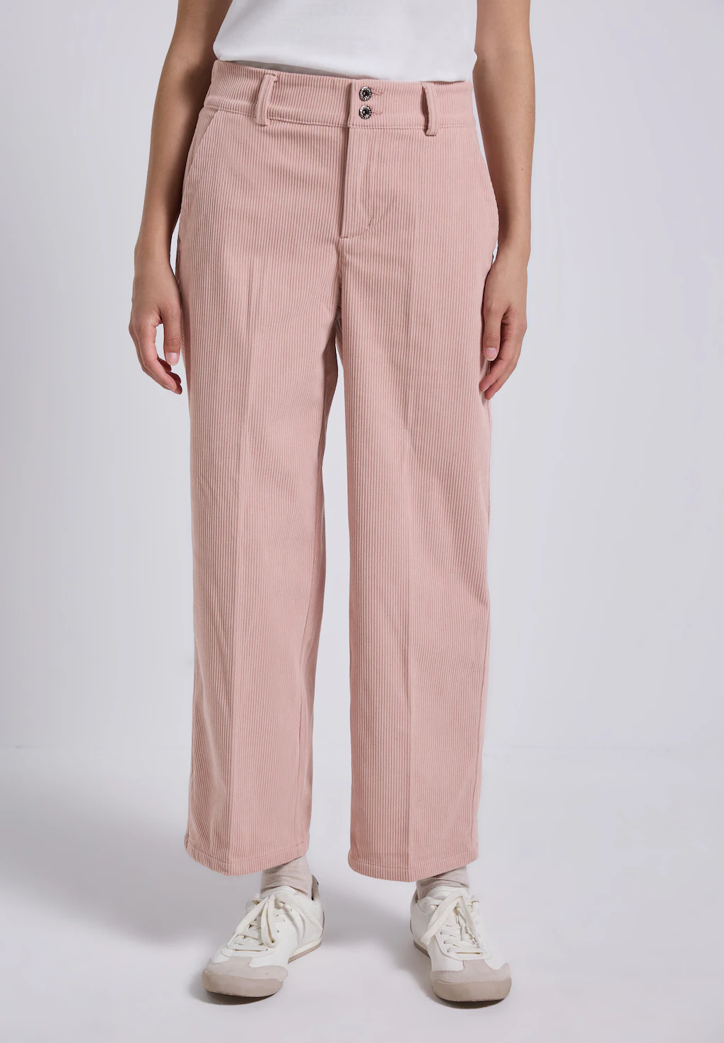 STREET ONE STUDIO Stoffhose, High Waist günstig online kaufen