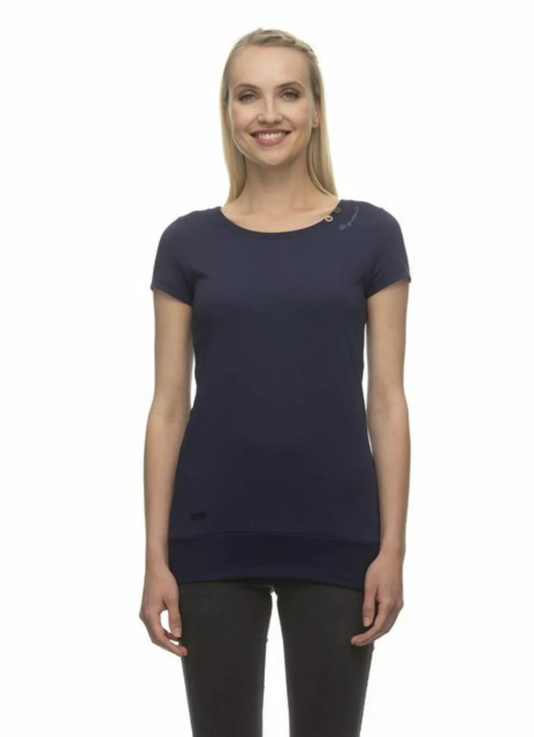 Ragwear T-Shirt MINTT ZIG ZAG Nachhaltige & vegane Mode Damen günstig online kaufen