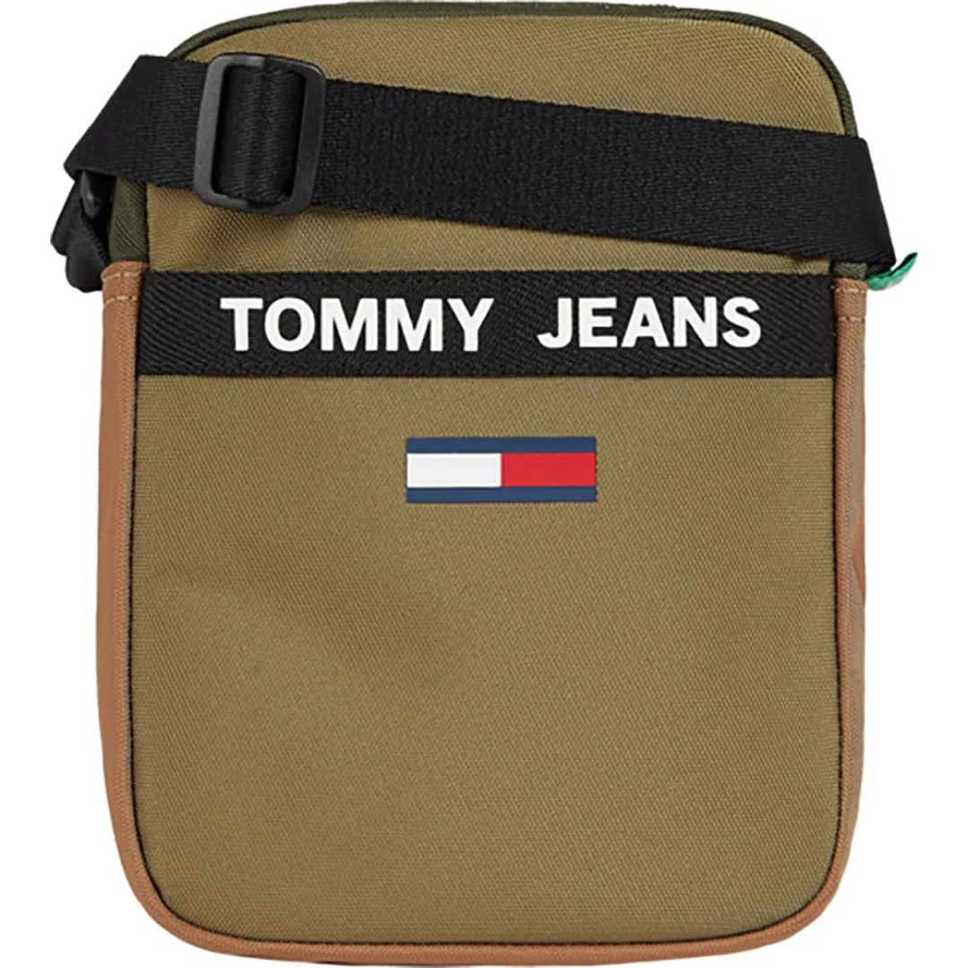Tommy Jeans Essential Reporter Umhängetasche One Size Classic Khaki günstig online kaufen
