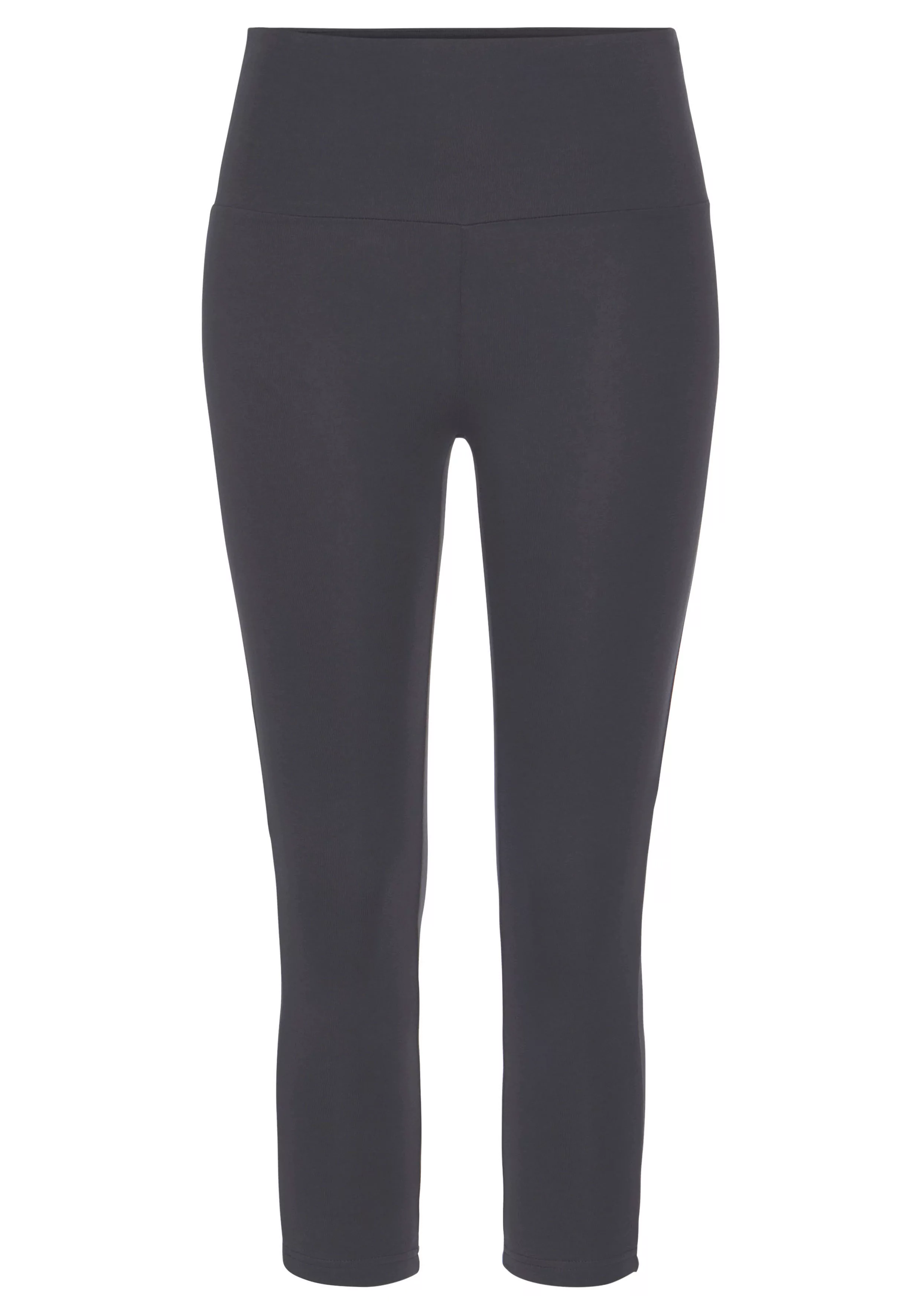 LASCANA Caprileggings, mit breitem weichem Bündchen, Loungewear günstig online kaufen