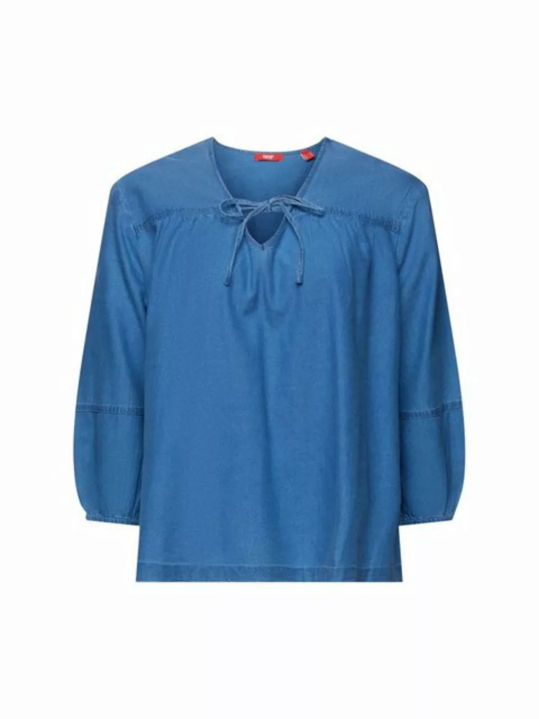 Esprit Jeansbluse Bluse aus Baumwolltwill günstig online kaufen