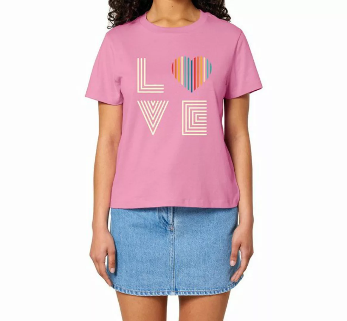 Hilltop T-Shirt Damen T-Shirt 100% Bio-Baumwolle, Rundhals, Sommer Shirt mi günstig online kaufen
