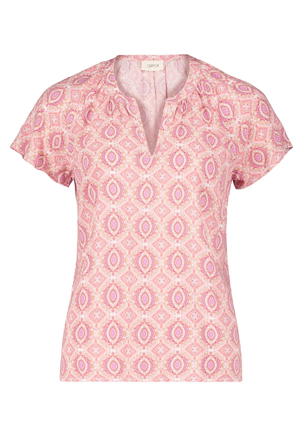 Cartoon Shirtbluse "Cartoon Damen Blusenshirt mit Rüschen" günstig online kaufen