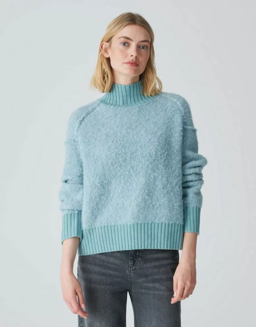 OPUS Strickpullover Puklana weite Passform Strick günstig online kaufen