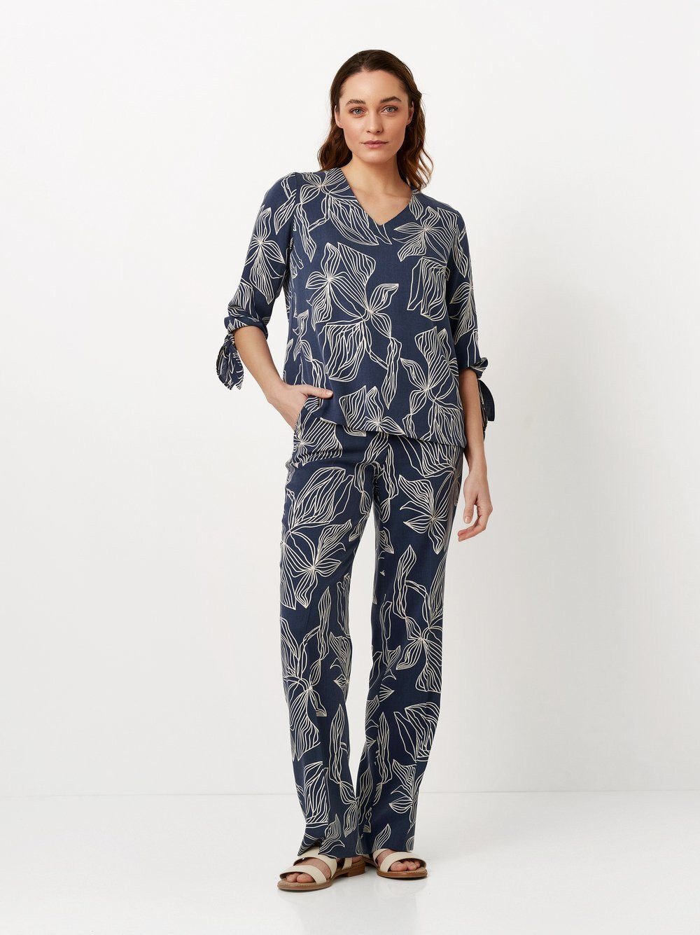 TONI Schlupfbluse Anna mit Flowerprint günstig online kaufen