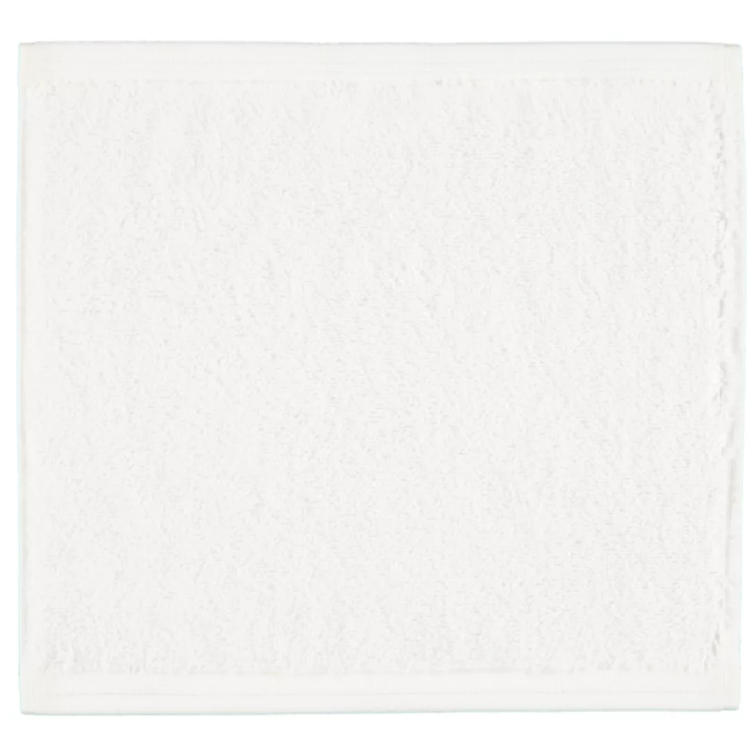 Vossen Handtücher Vegan Life - Farbe: weiß - 030 - Seiflappen 30x30 cm günstig online kaufen